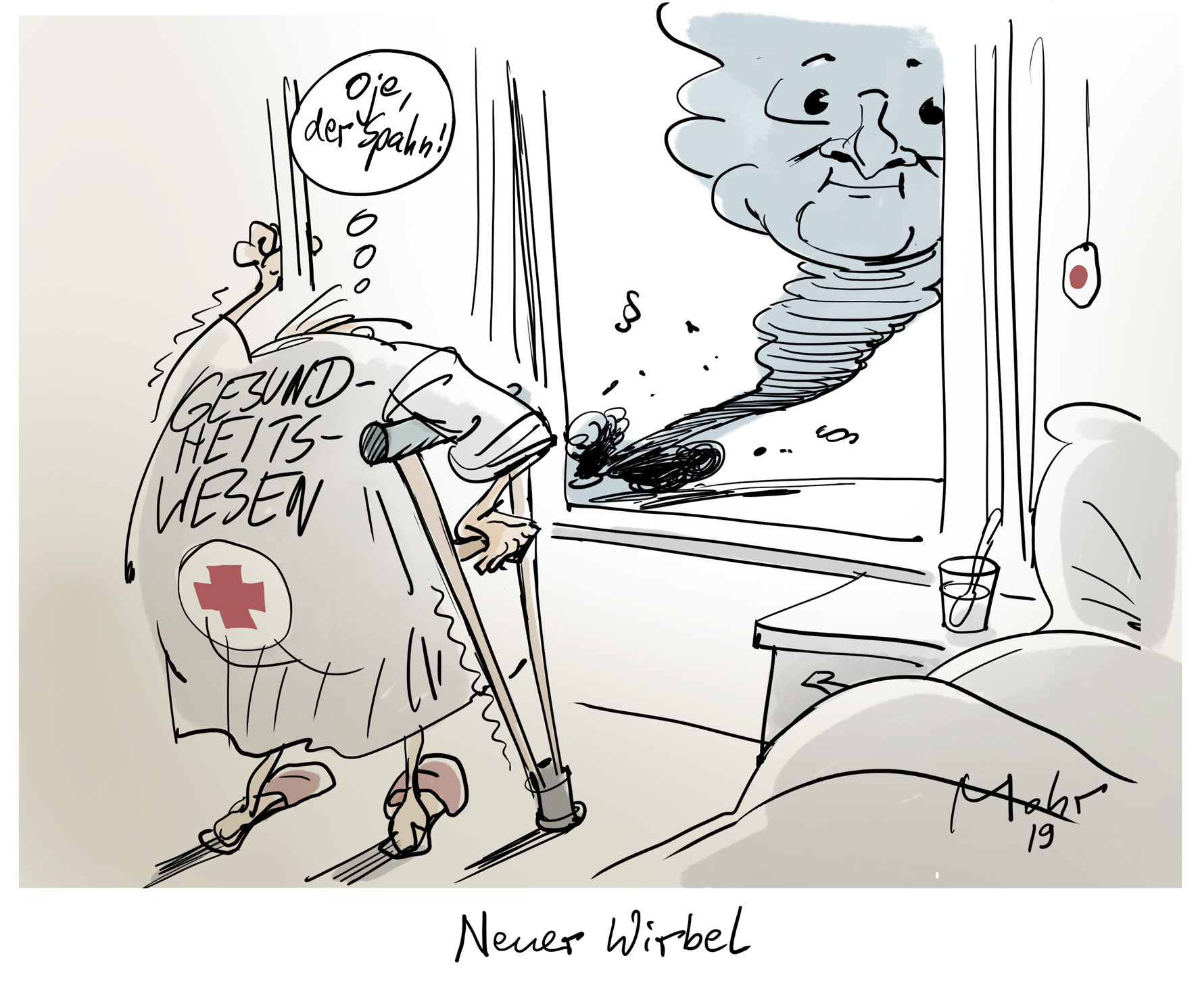 Neuer Wirbel