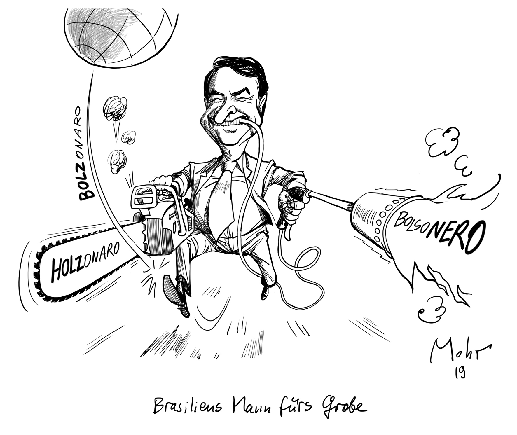 Brasiliens Mann für\'s Grobe