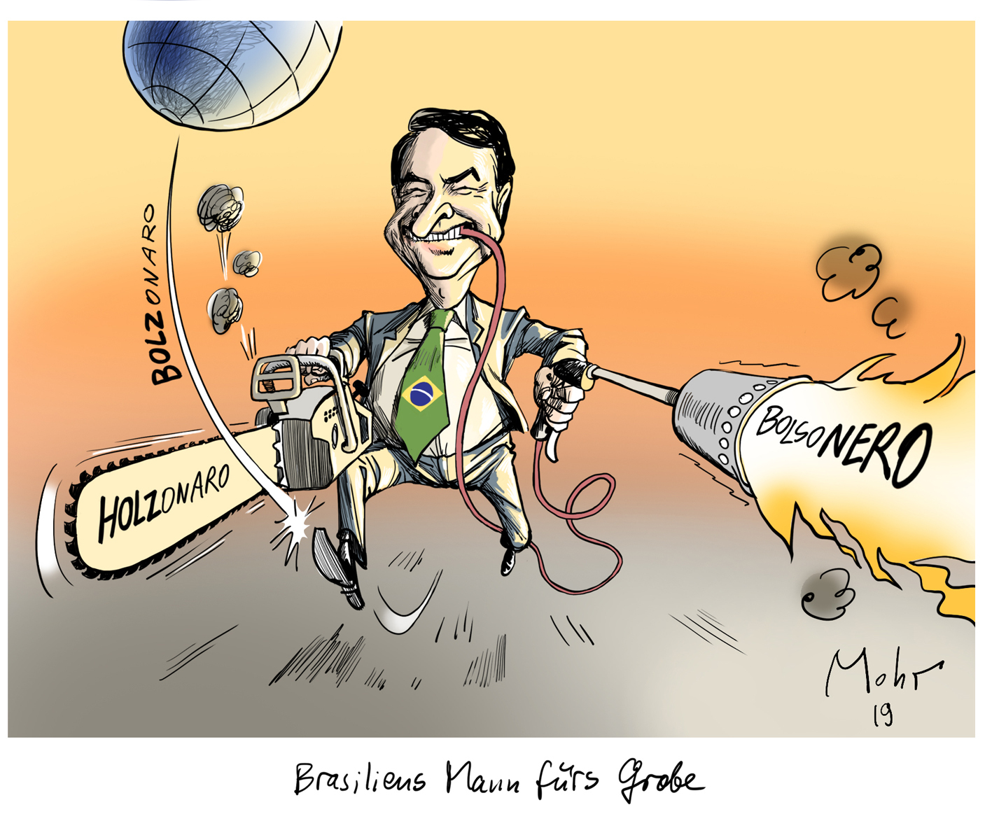 Brasiliens Mann fürs Grobe