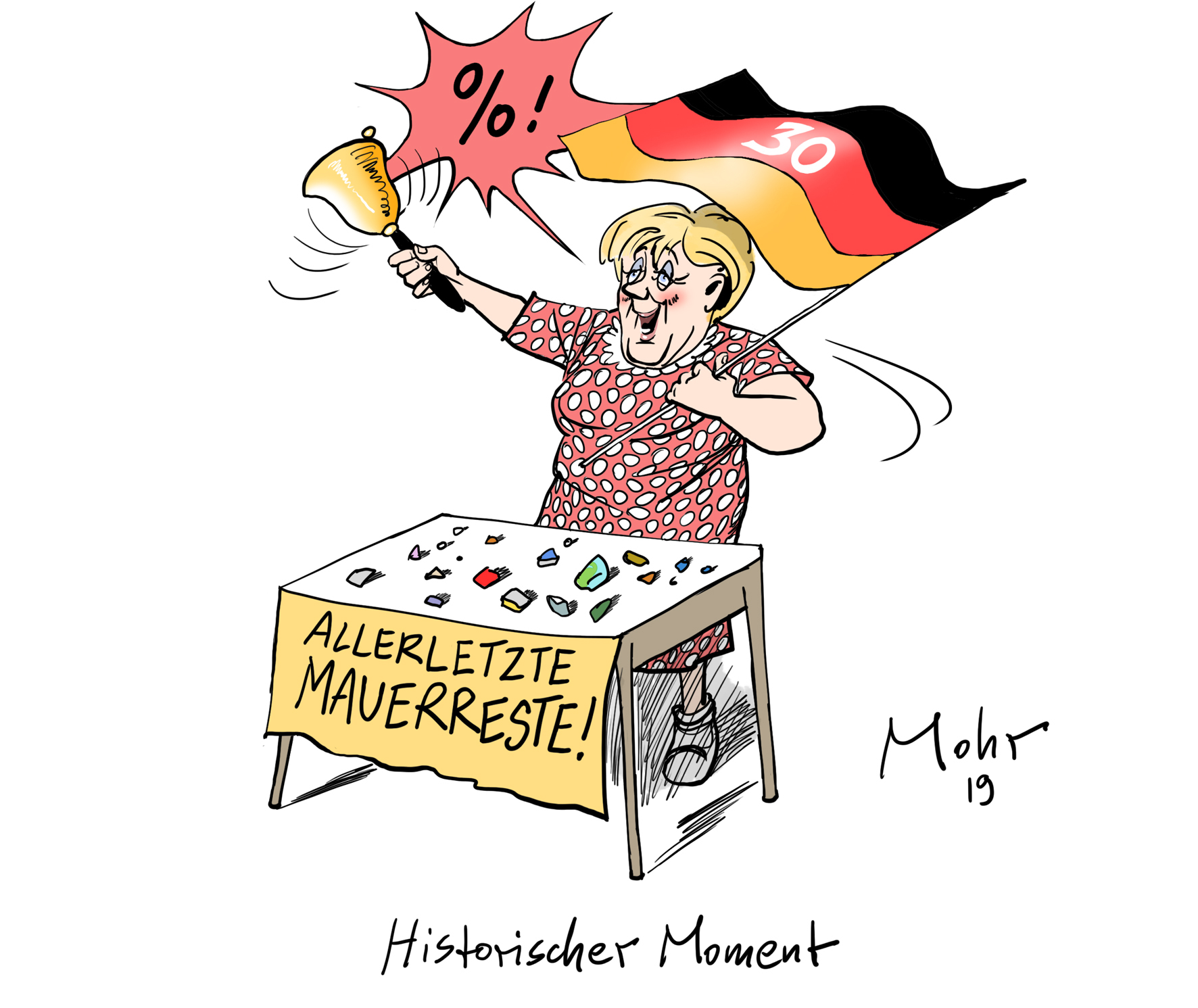 Historischer Moment