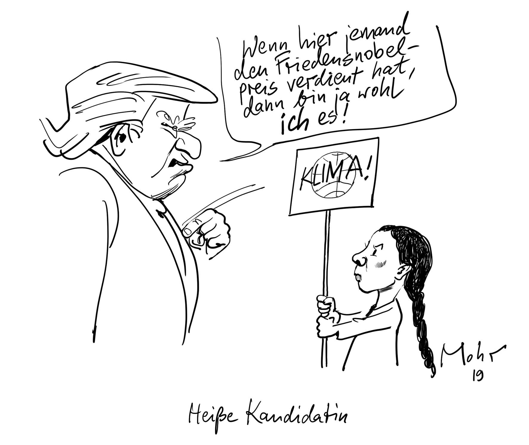 Heiße Kandidatin