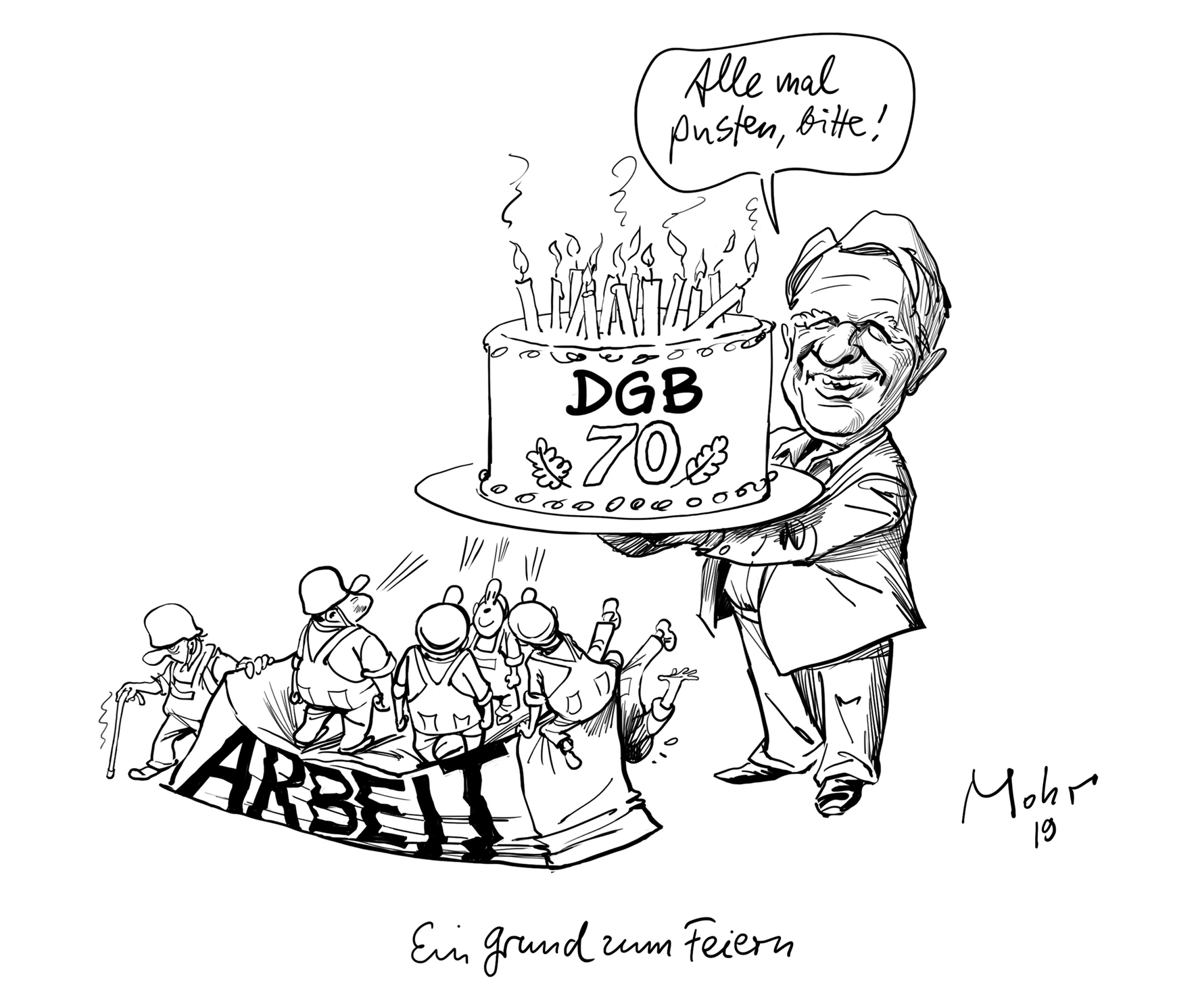 Ein Grund zum Feiern