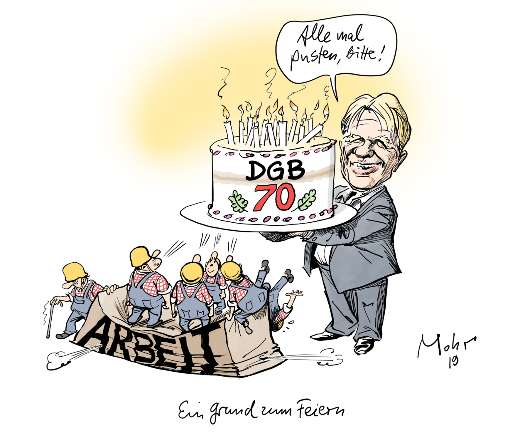 Ein Grund zum Feiern