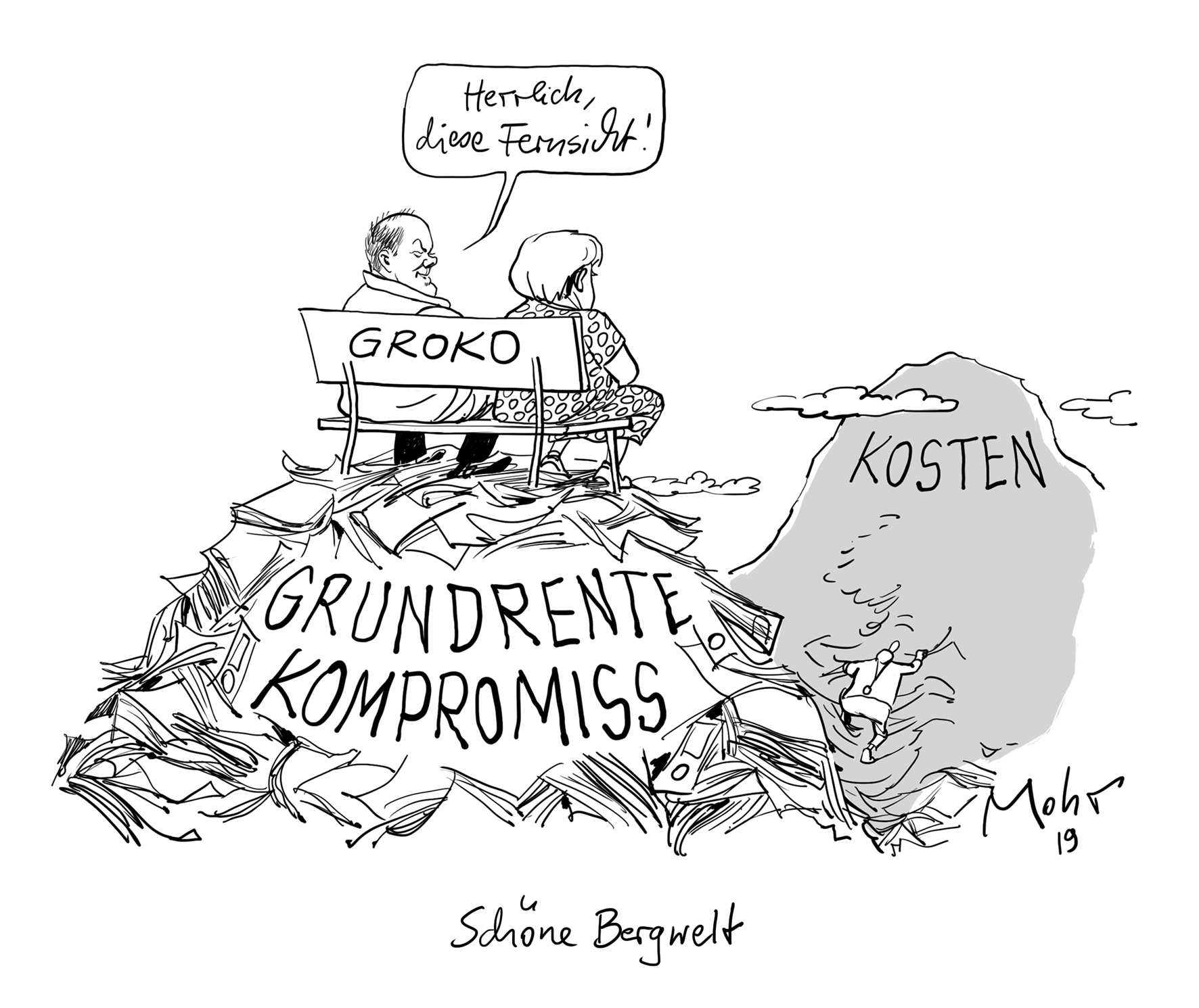 Schöne Bergwelt