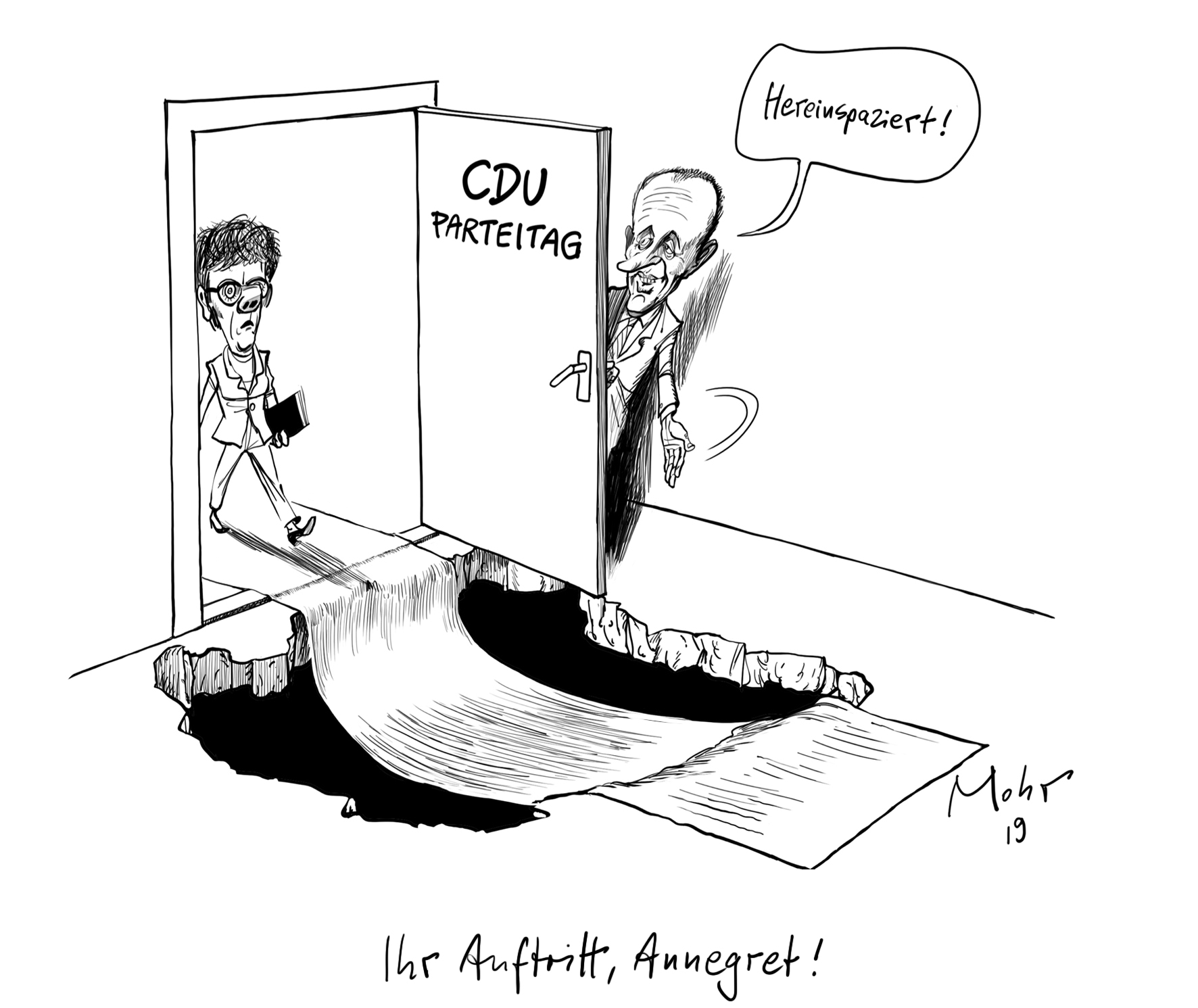 Ihr Auftritt, Annegret!