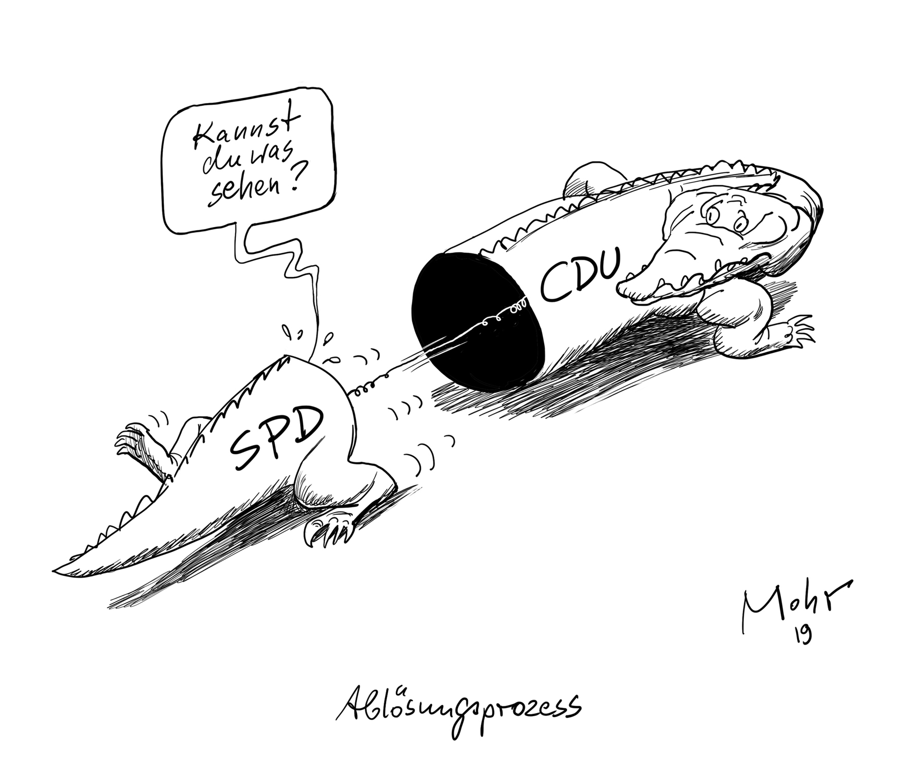 Ablösungsprozess