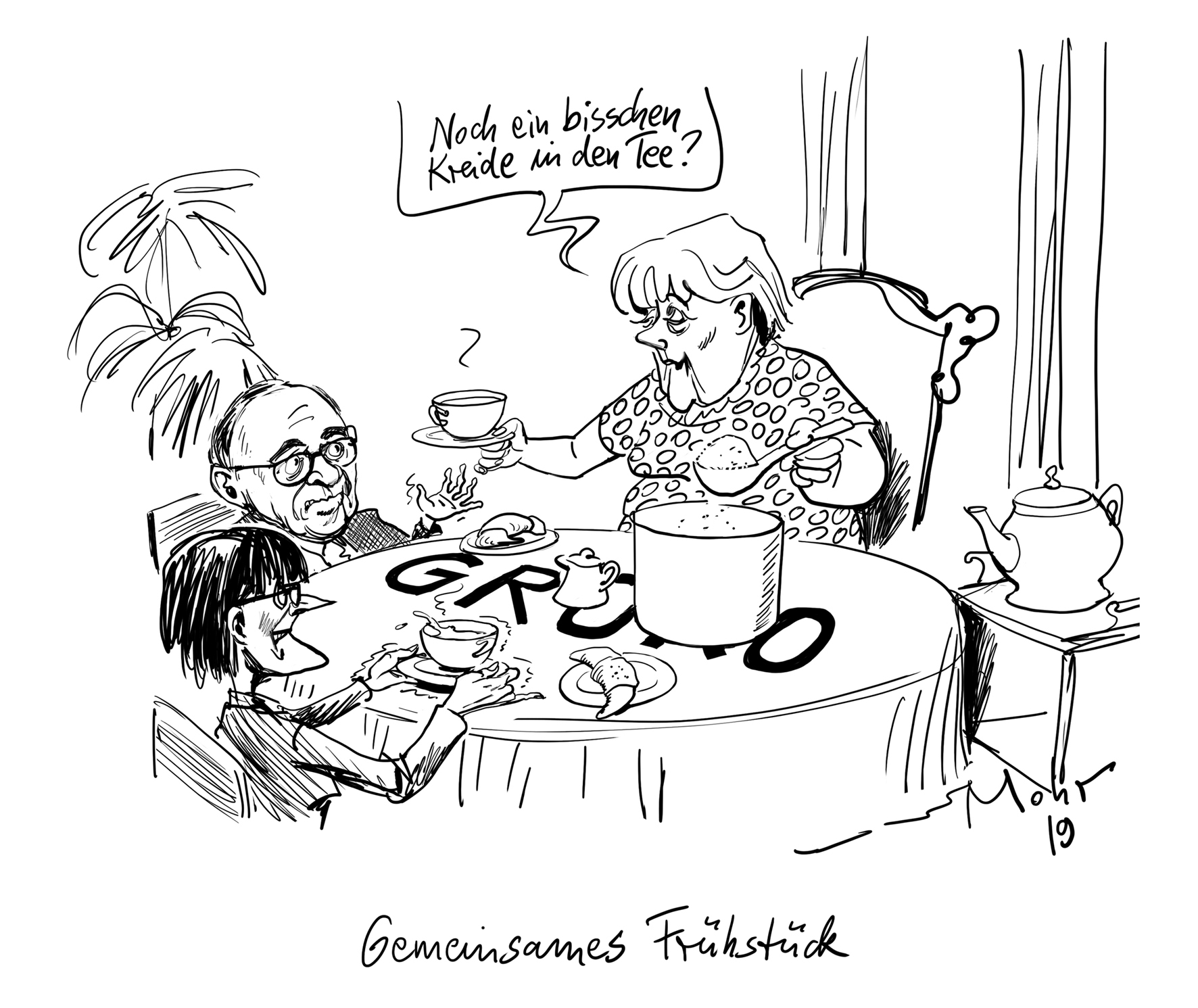 Gemeinsames Frühstück