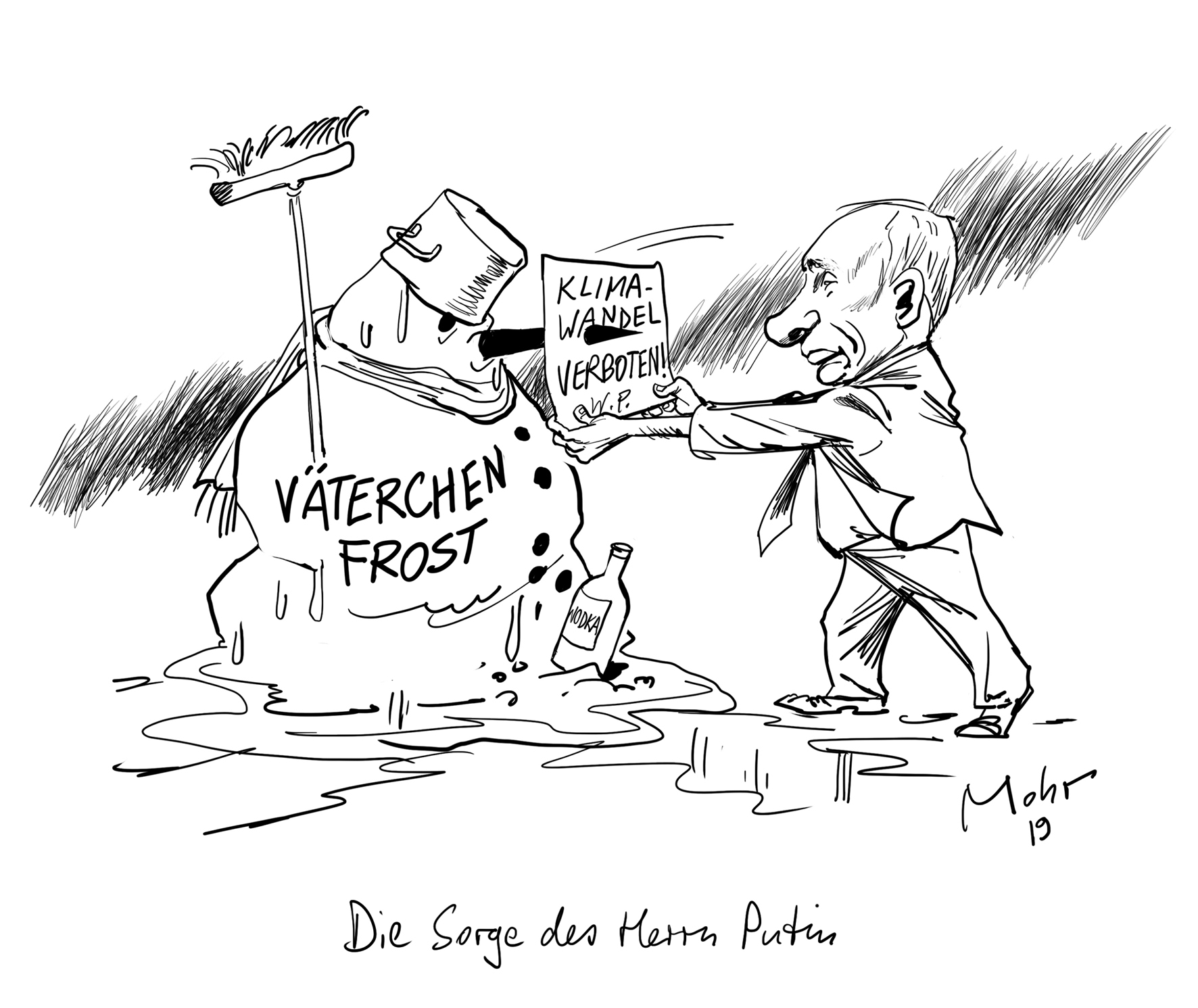 Die Sorge des Herrn Putin