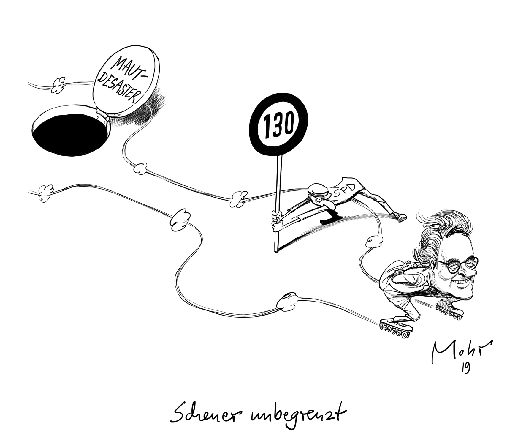 Scheuer unbegrenzt