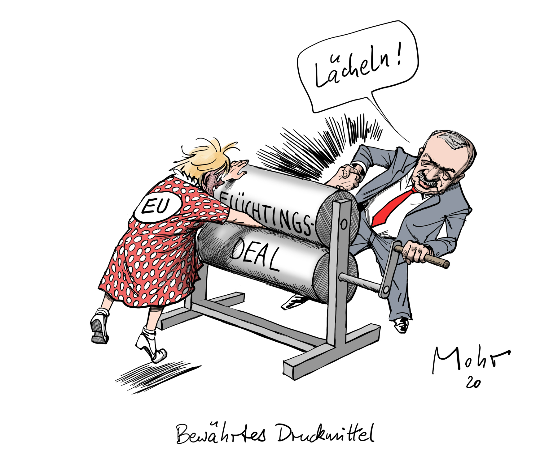 Bewährtes Druckmittel