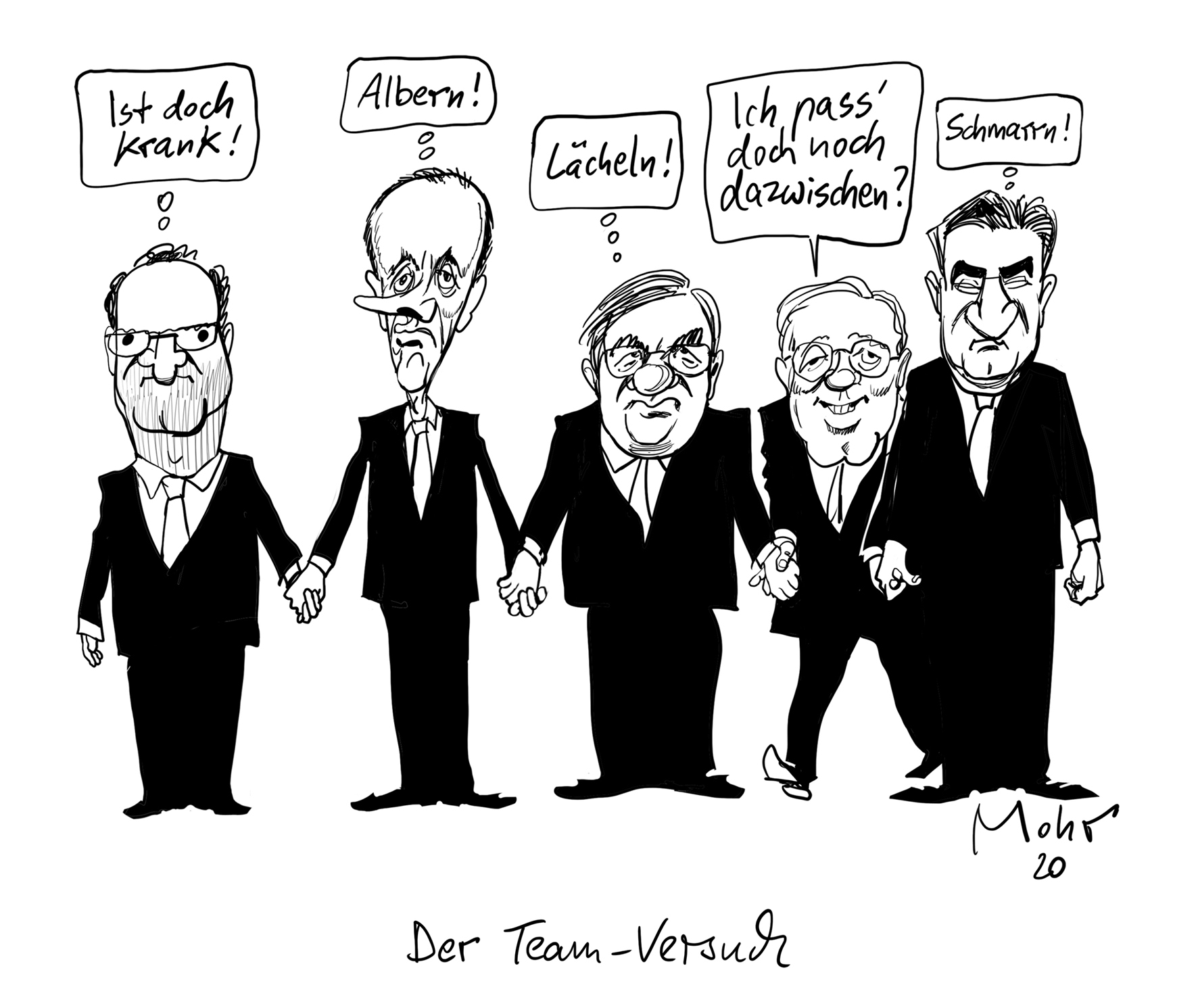 Der Team-Versuch