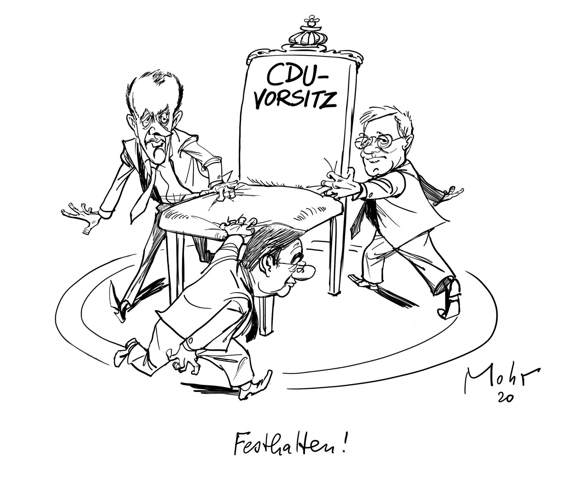 Festhalten!