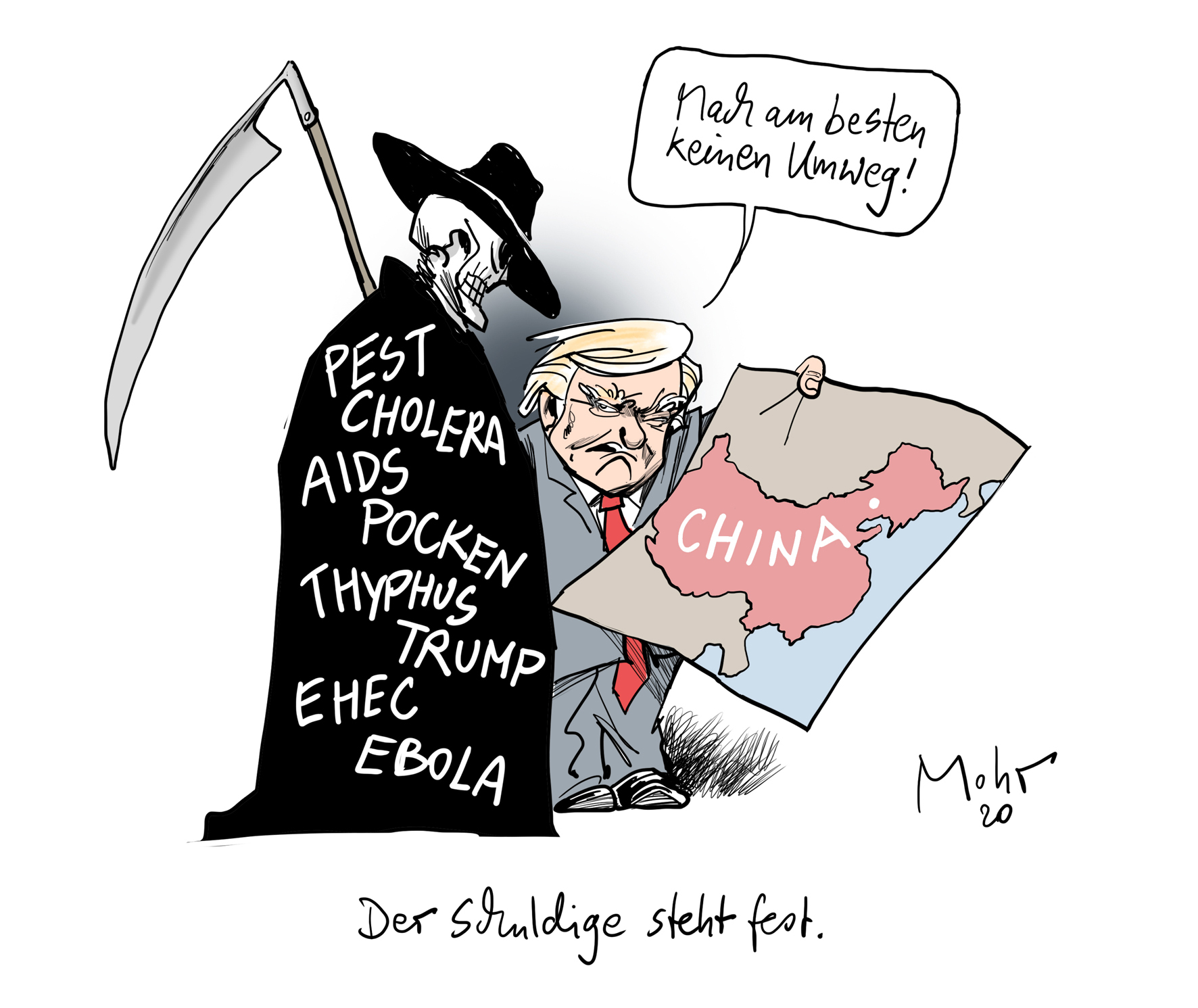 Der Schuldige steht fest.