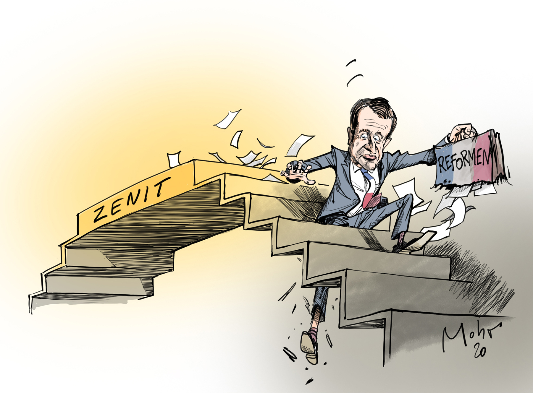 Pariser Palasttreppe