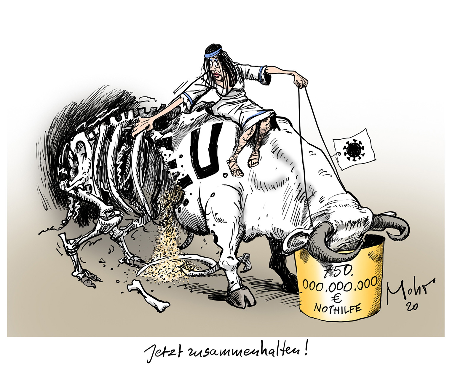 Jetzt zusammenhalten!