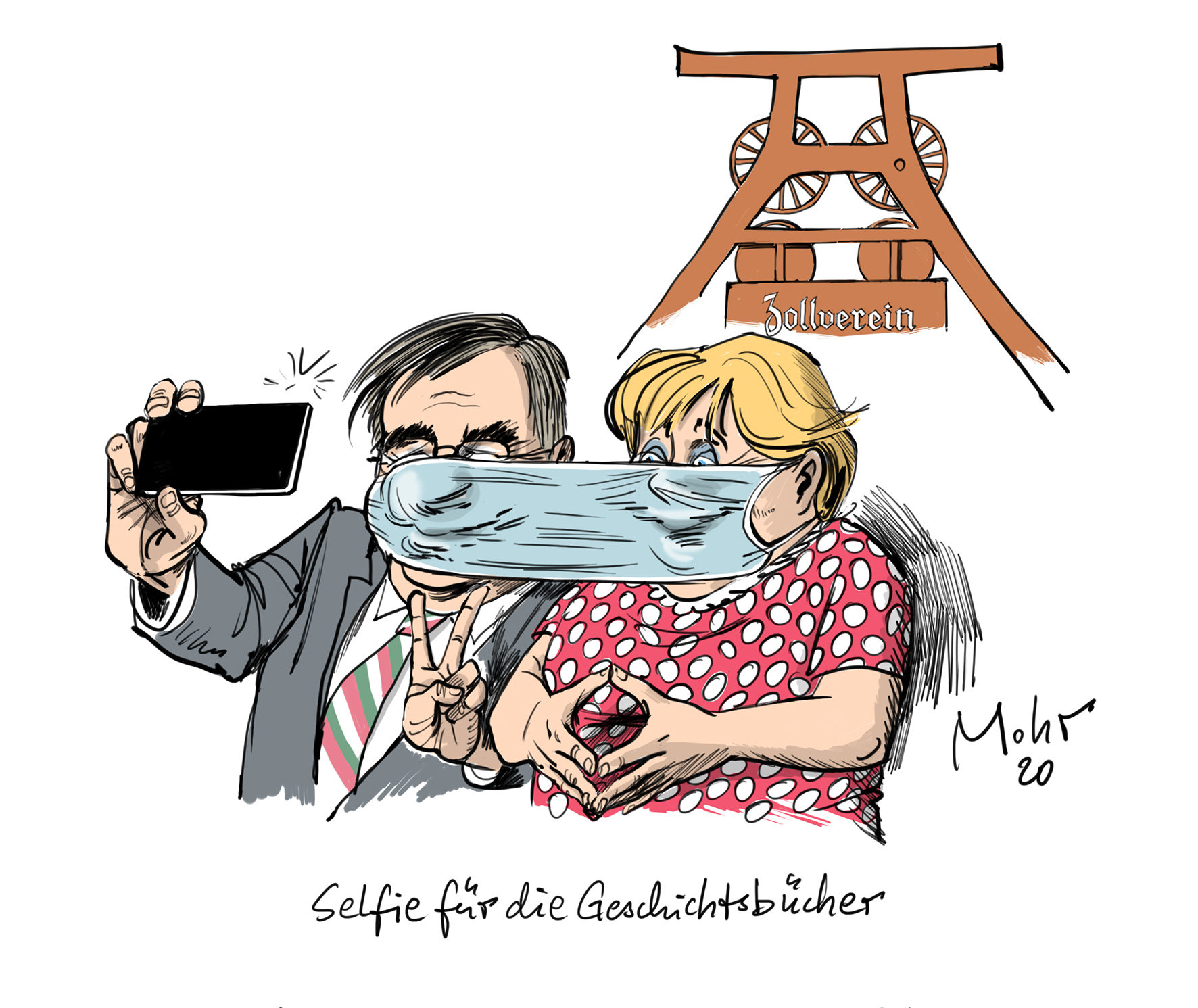 Selfie für die Geschichtsbücher