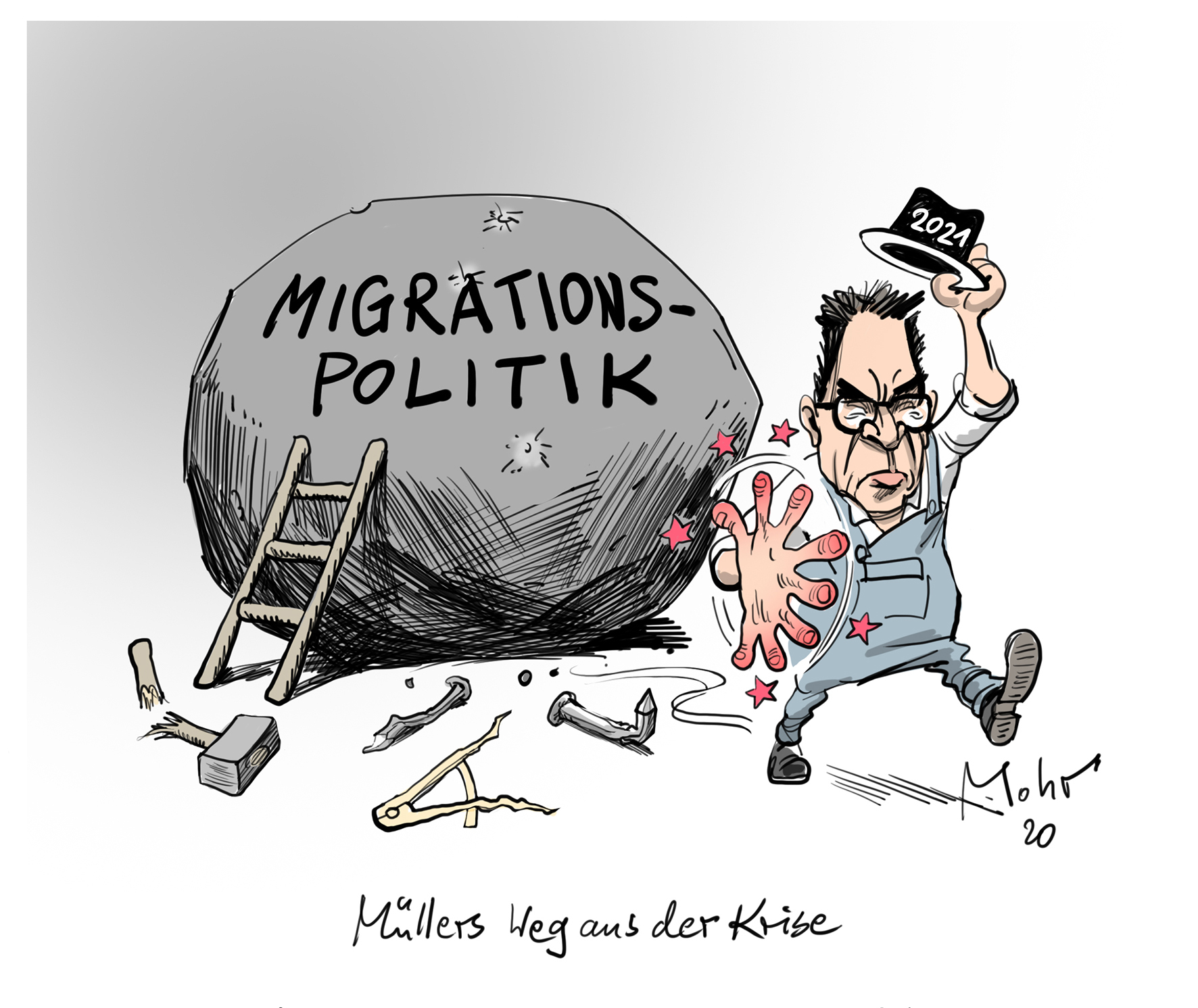 Müllers Weg aus der Krise