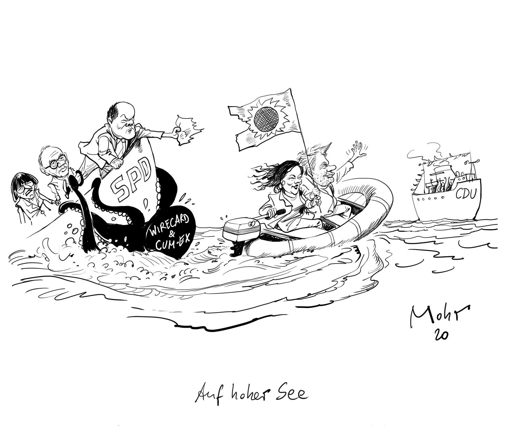 Auf hoher See