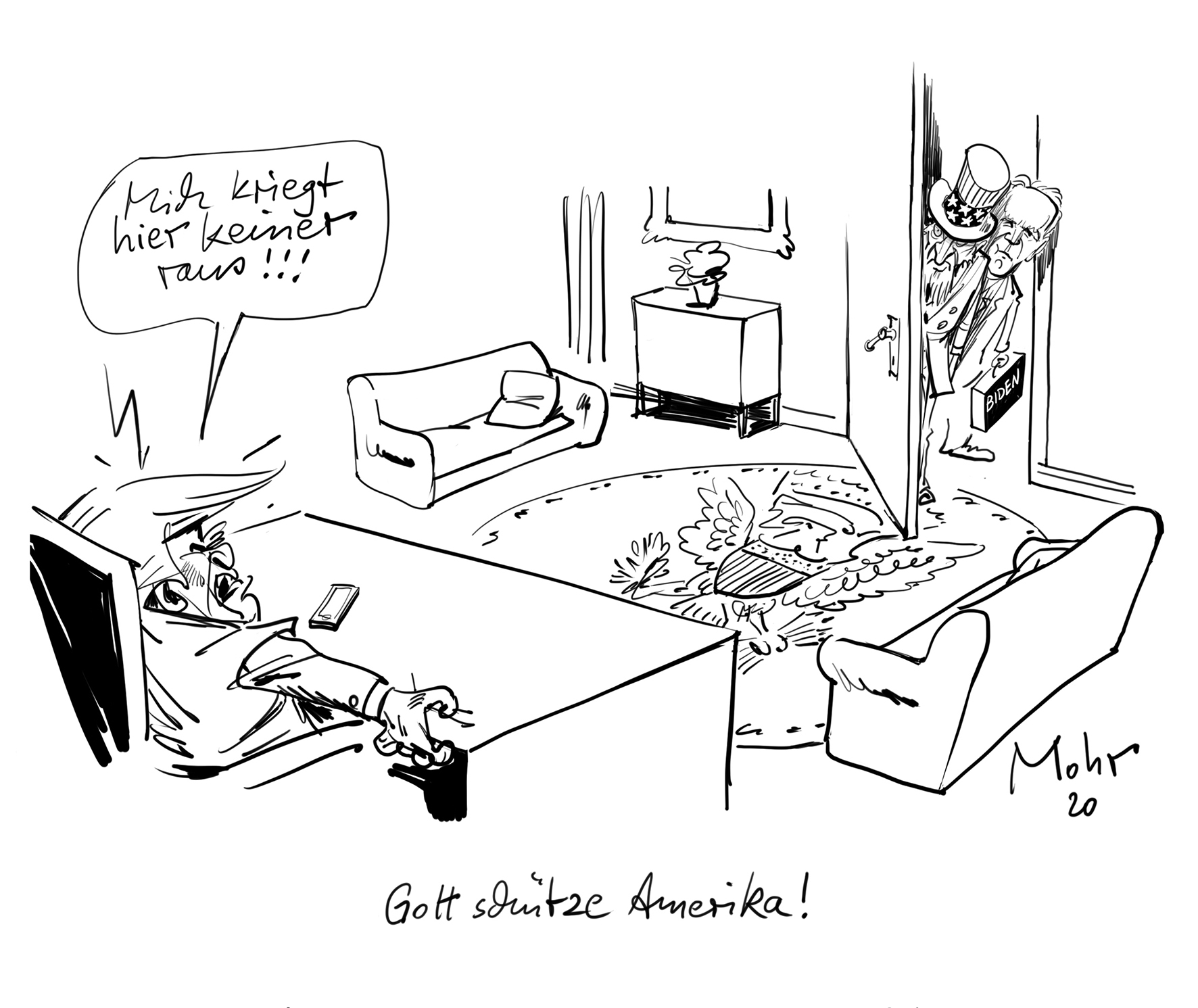 Gott schütze Amerika!