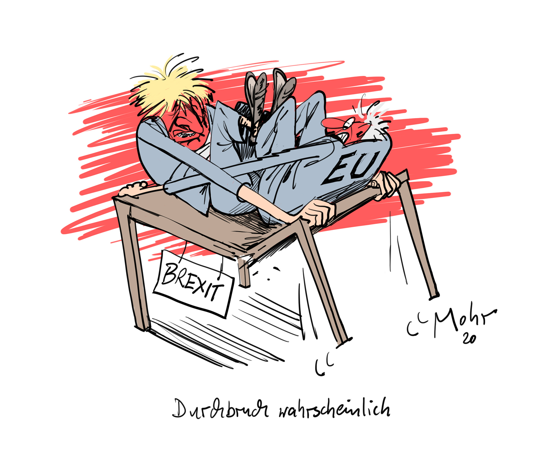 Durchbruch wahrscheinlich