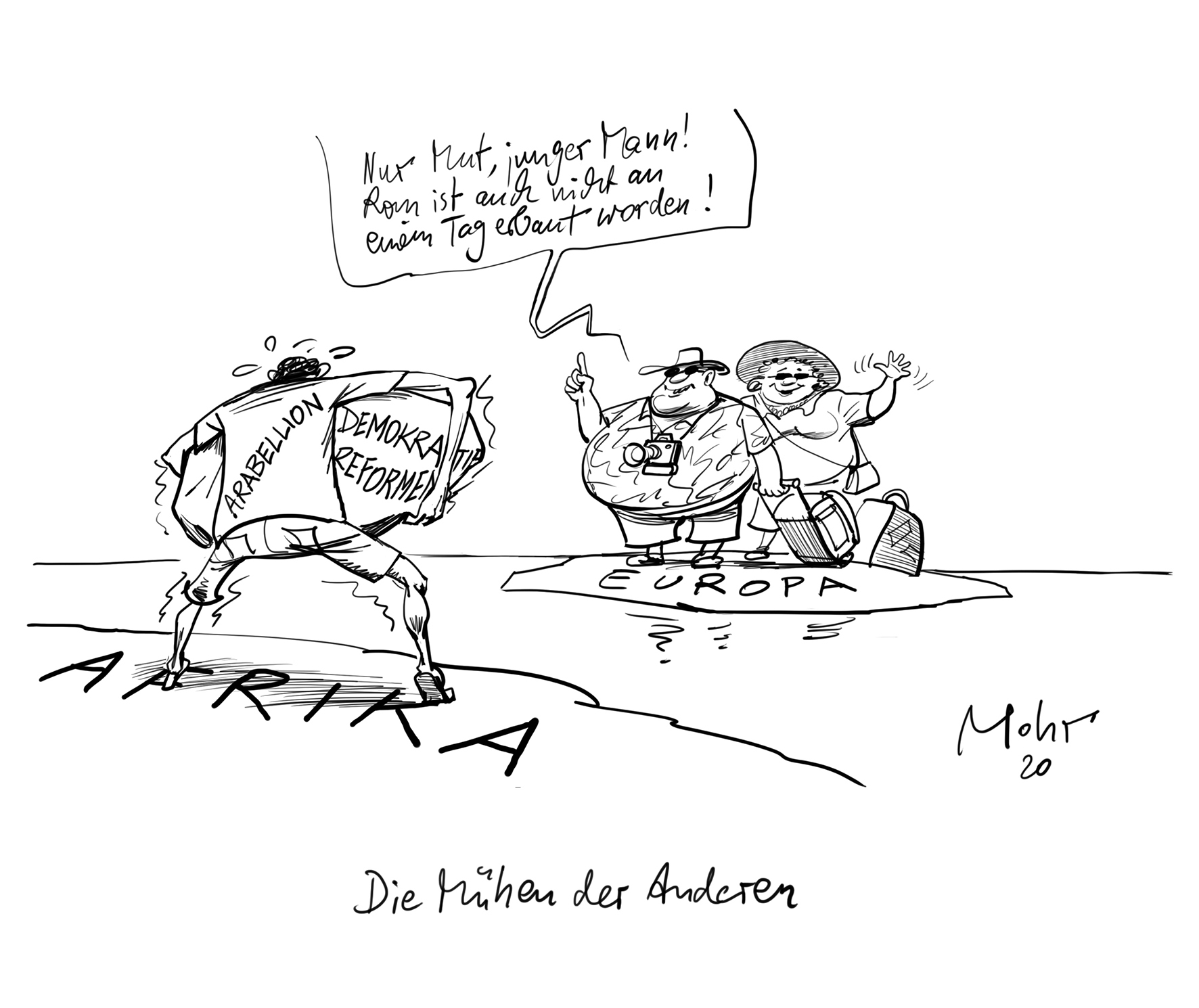 Die Mühen der Anderen