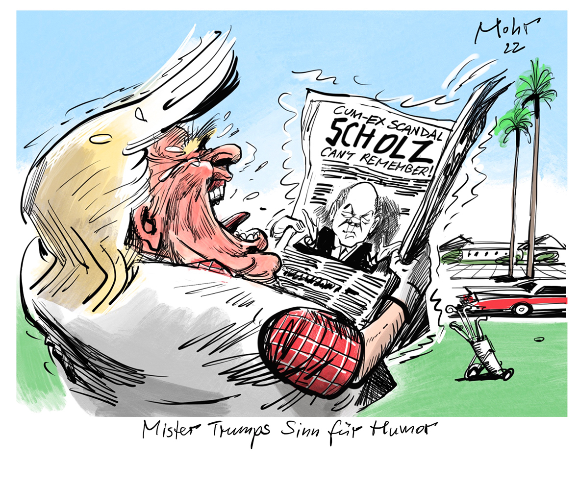 Mister Trumps Sinn für Humor