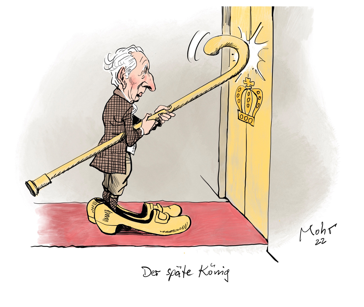 Der späte König