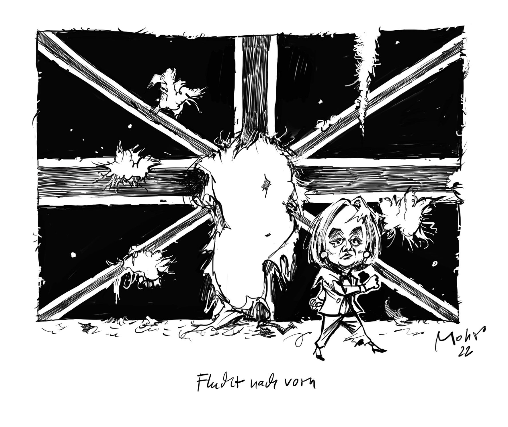 Flucht nach vorn