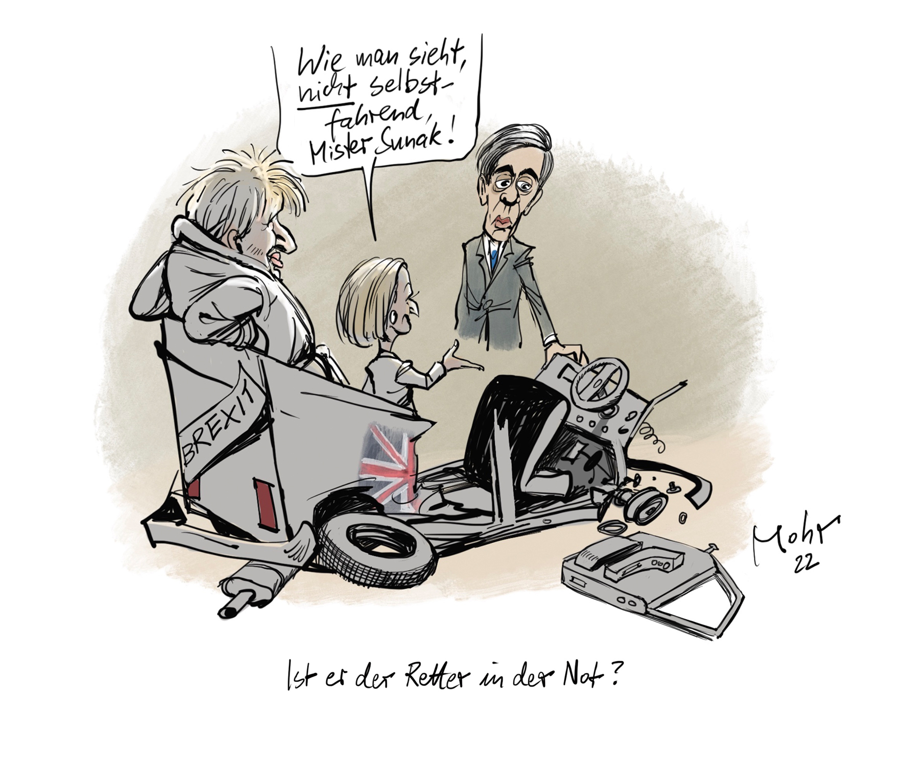 Ist er der Retter in der Not?