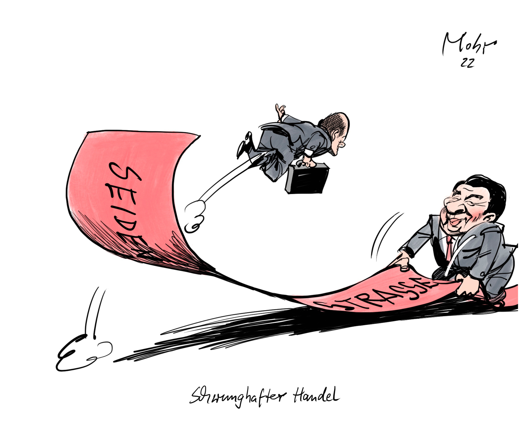 Schwunghafter Handel