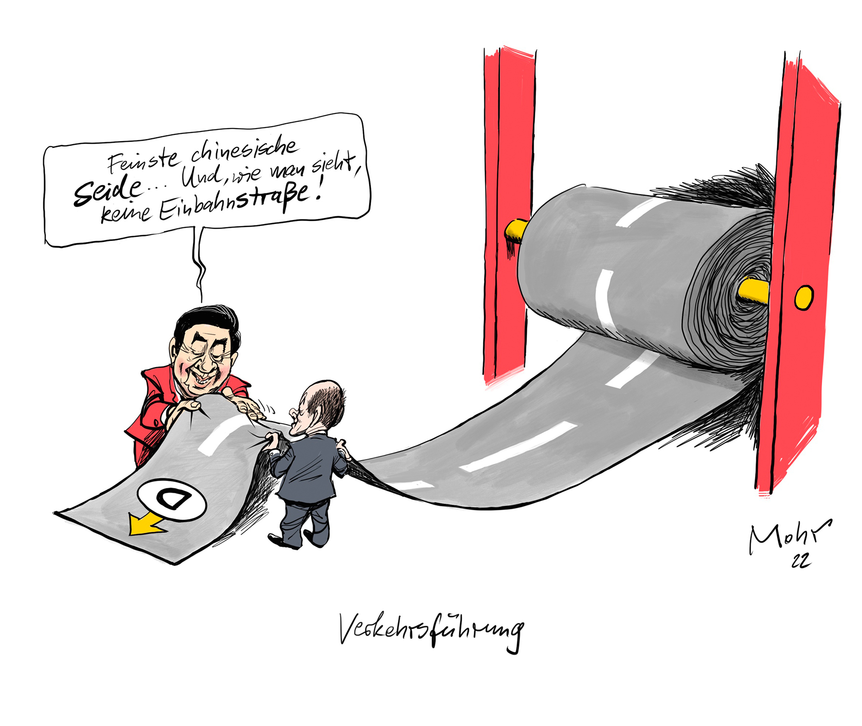 Verkehrsführung