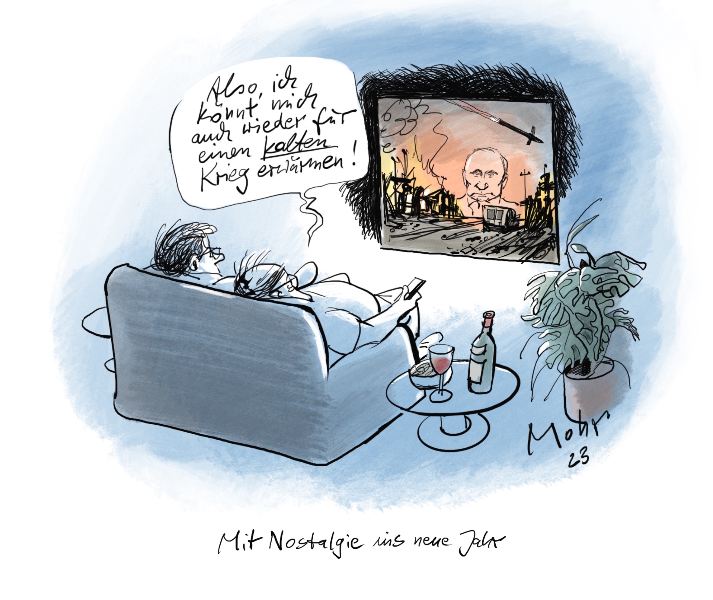 Mit Nostalgie ins neue Jahr