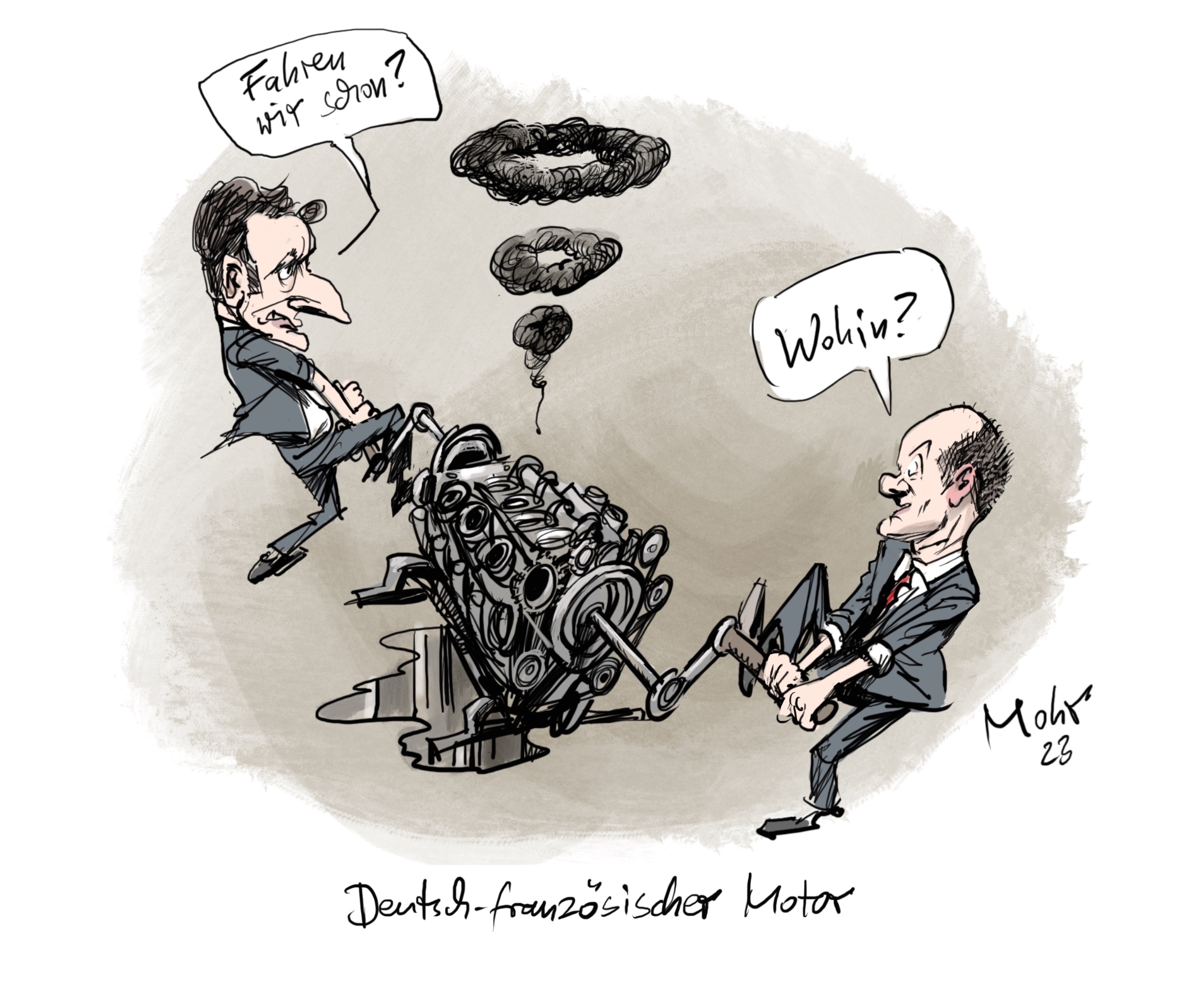 Deutsch-französischer Motor