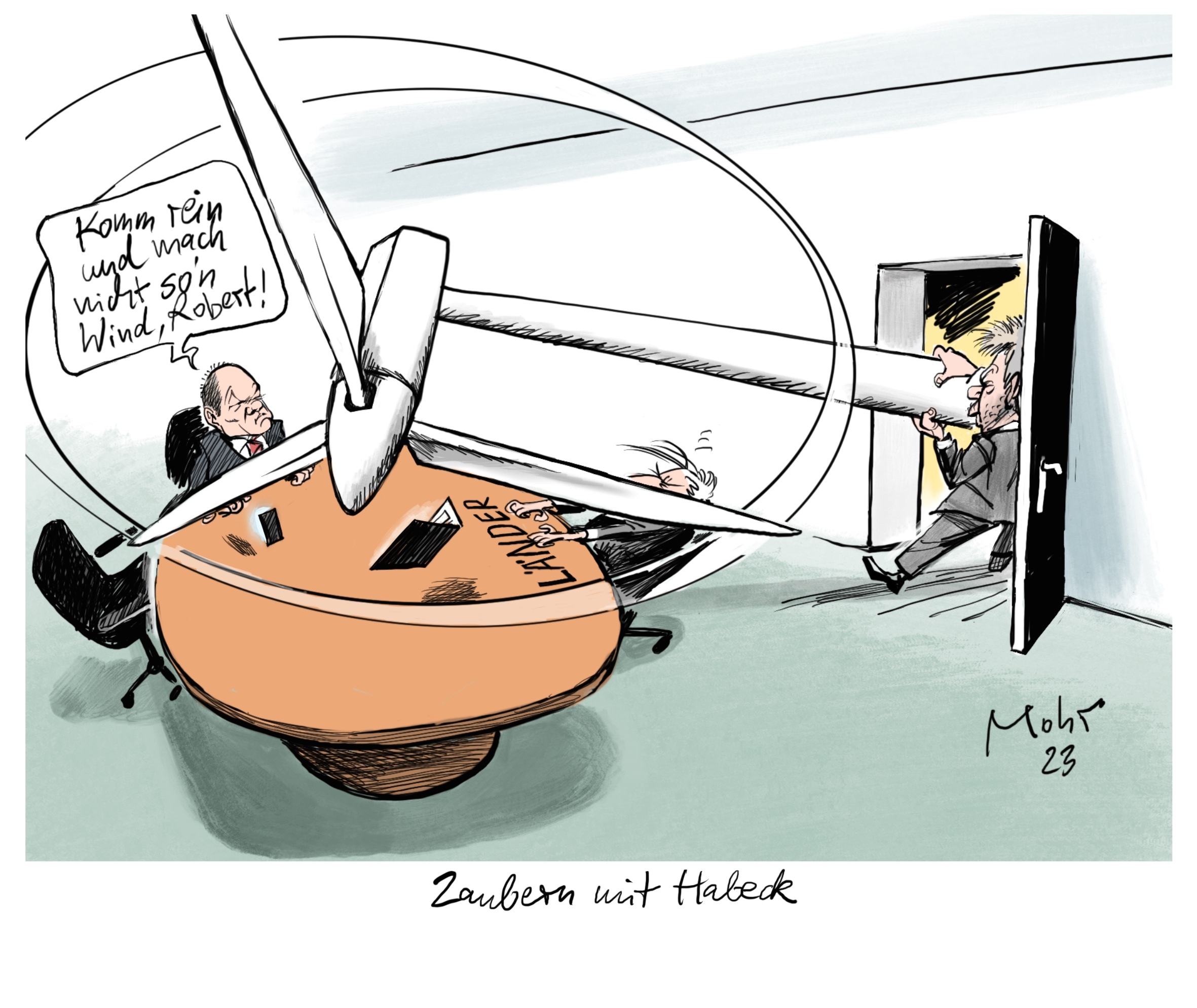 Zaubern mit Habeck