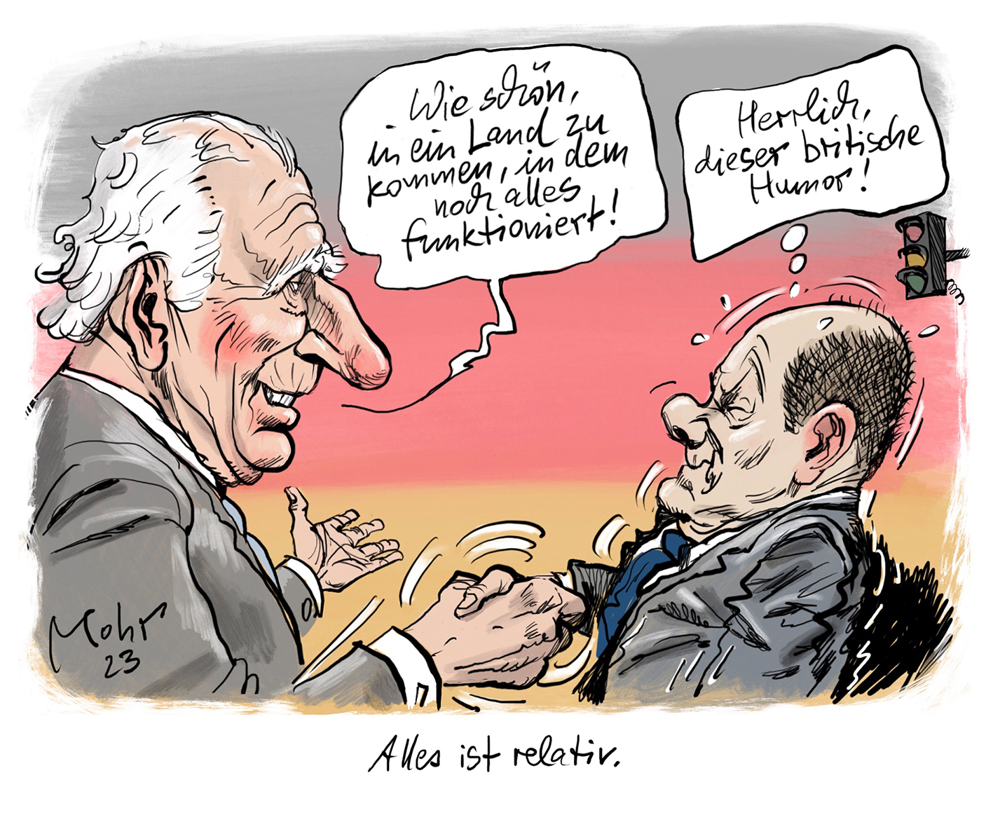 Alles ist relativ.