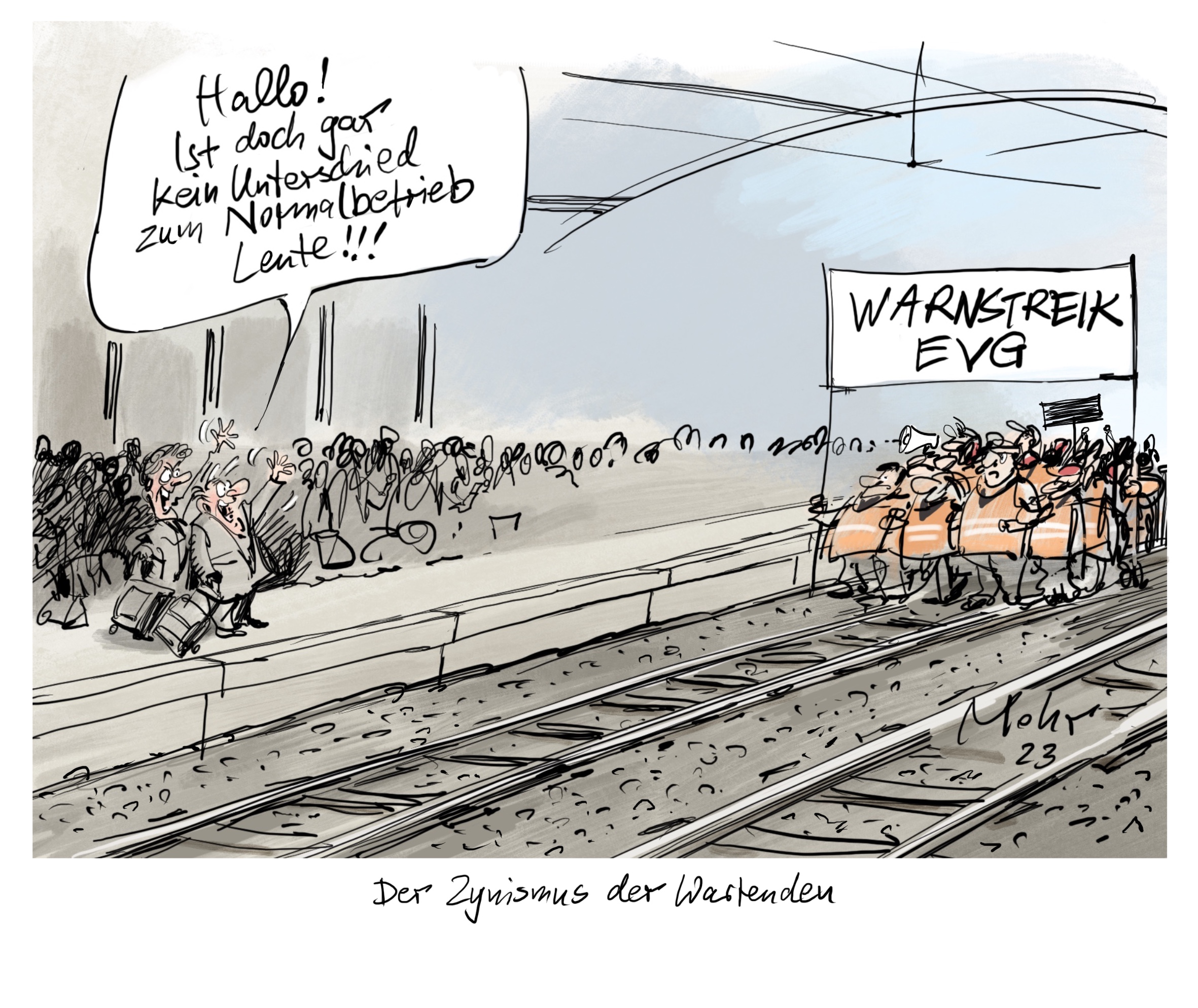 Der Zynismus der Wartenden