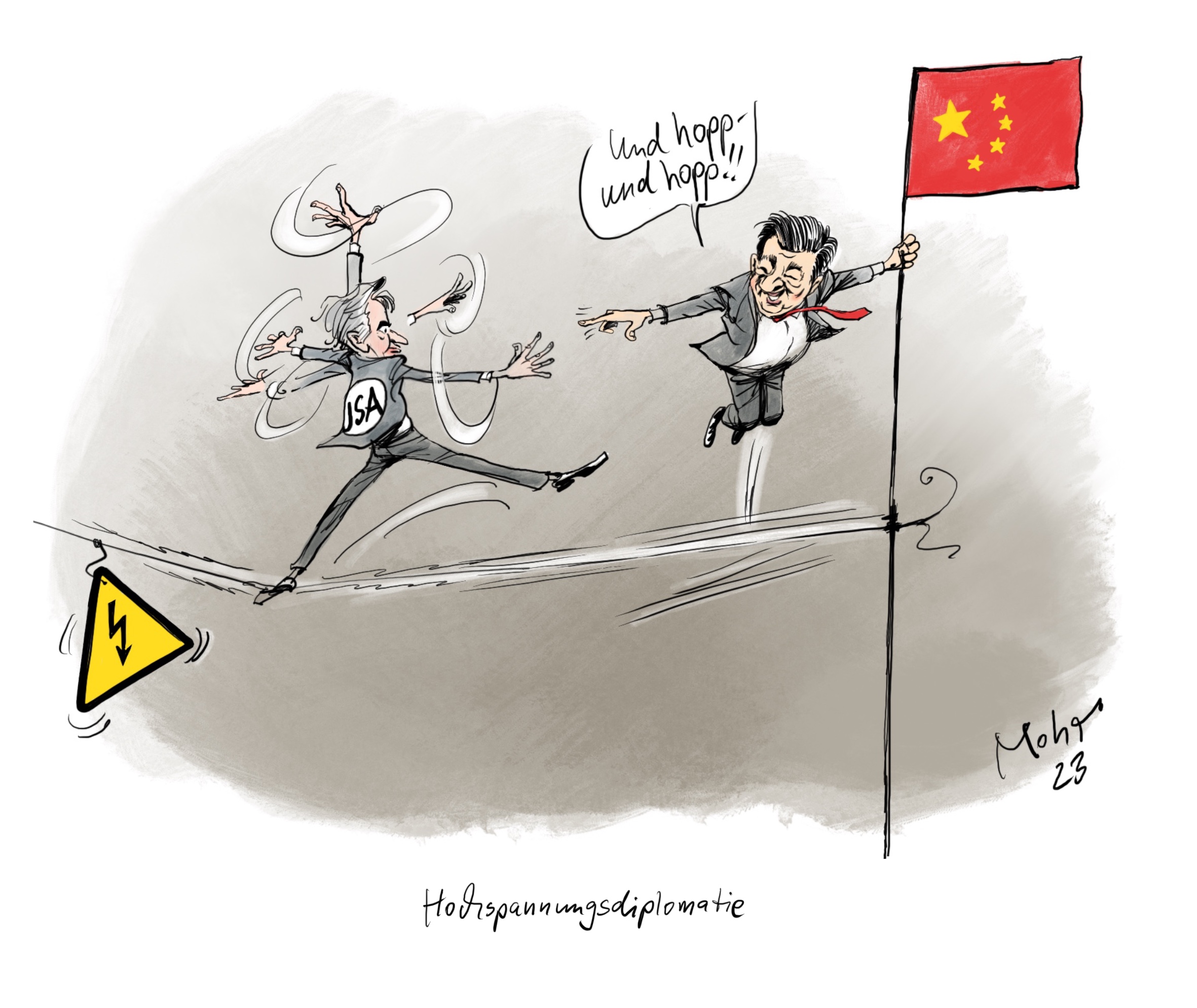Hochspannungsdiplomatie