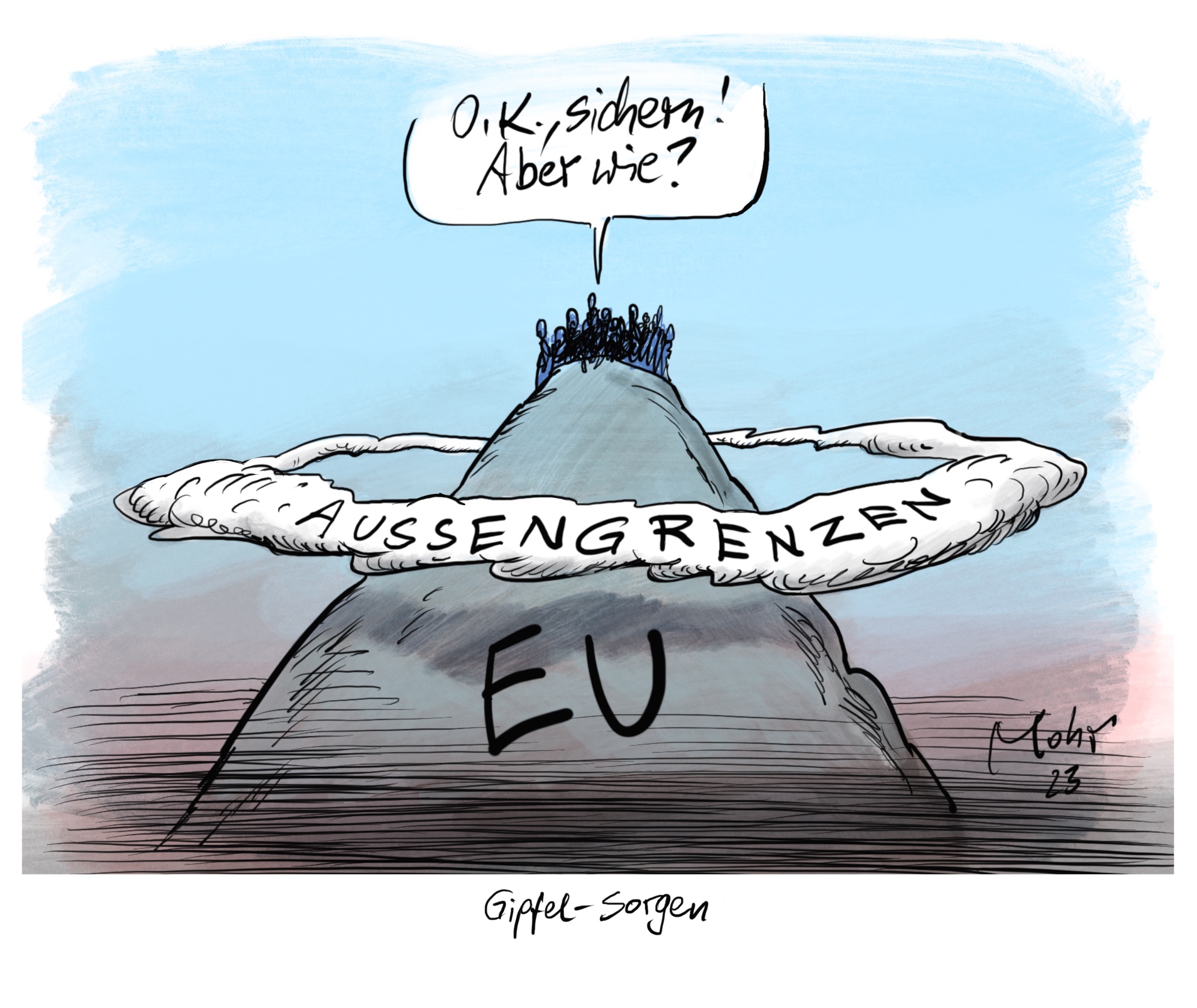 Gipfel-Sorgen