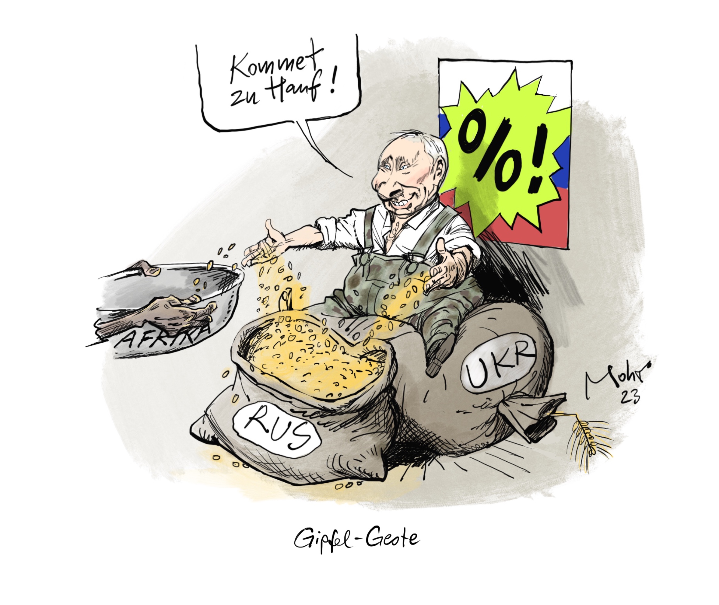 Gipfel-Geste