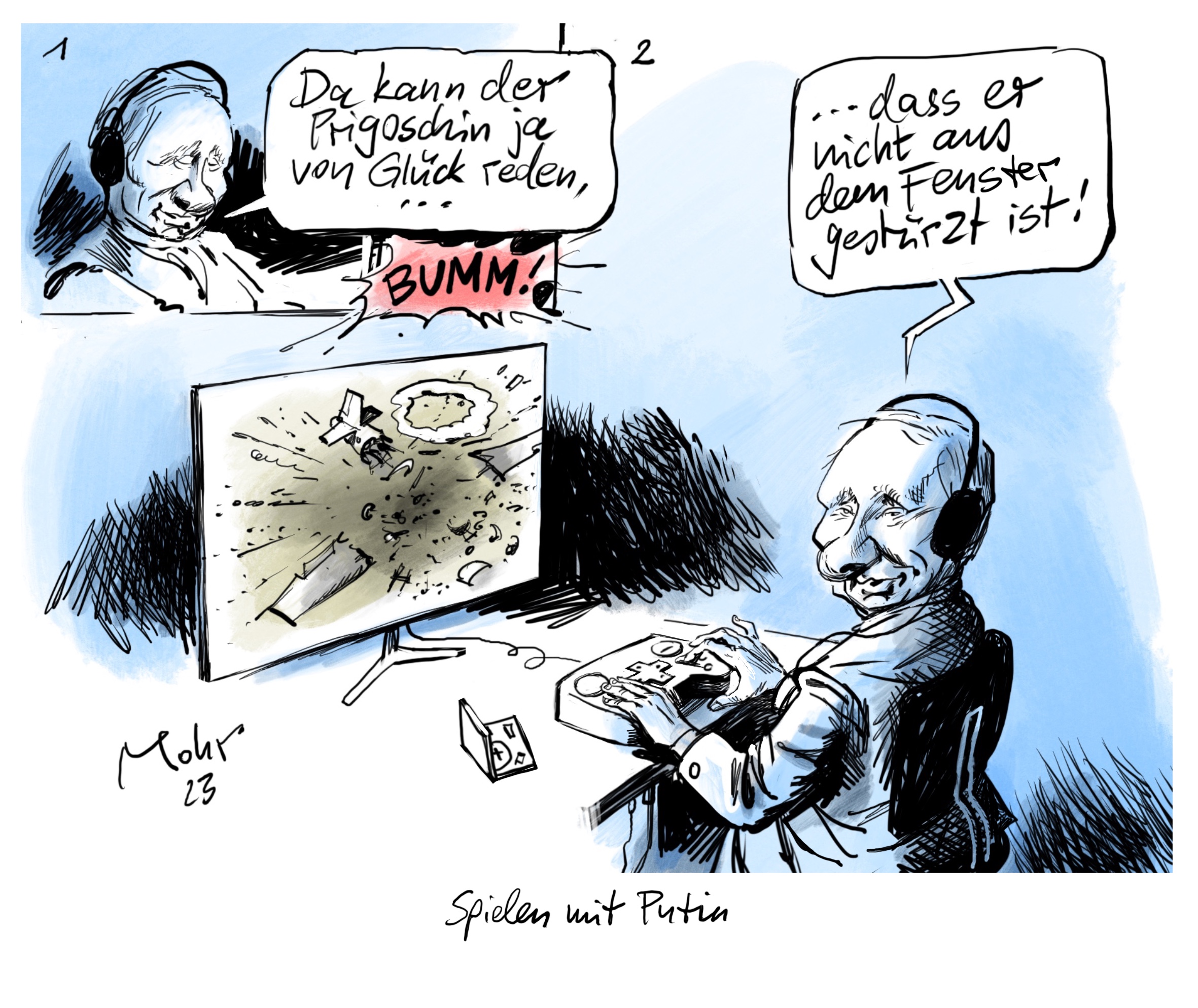 Spielen mit Putin