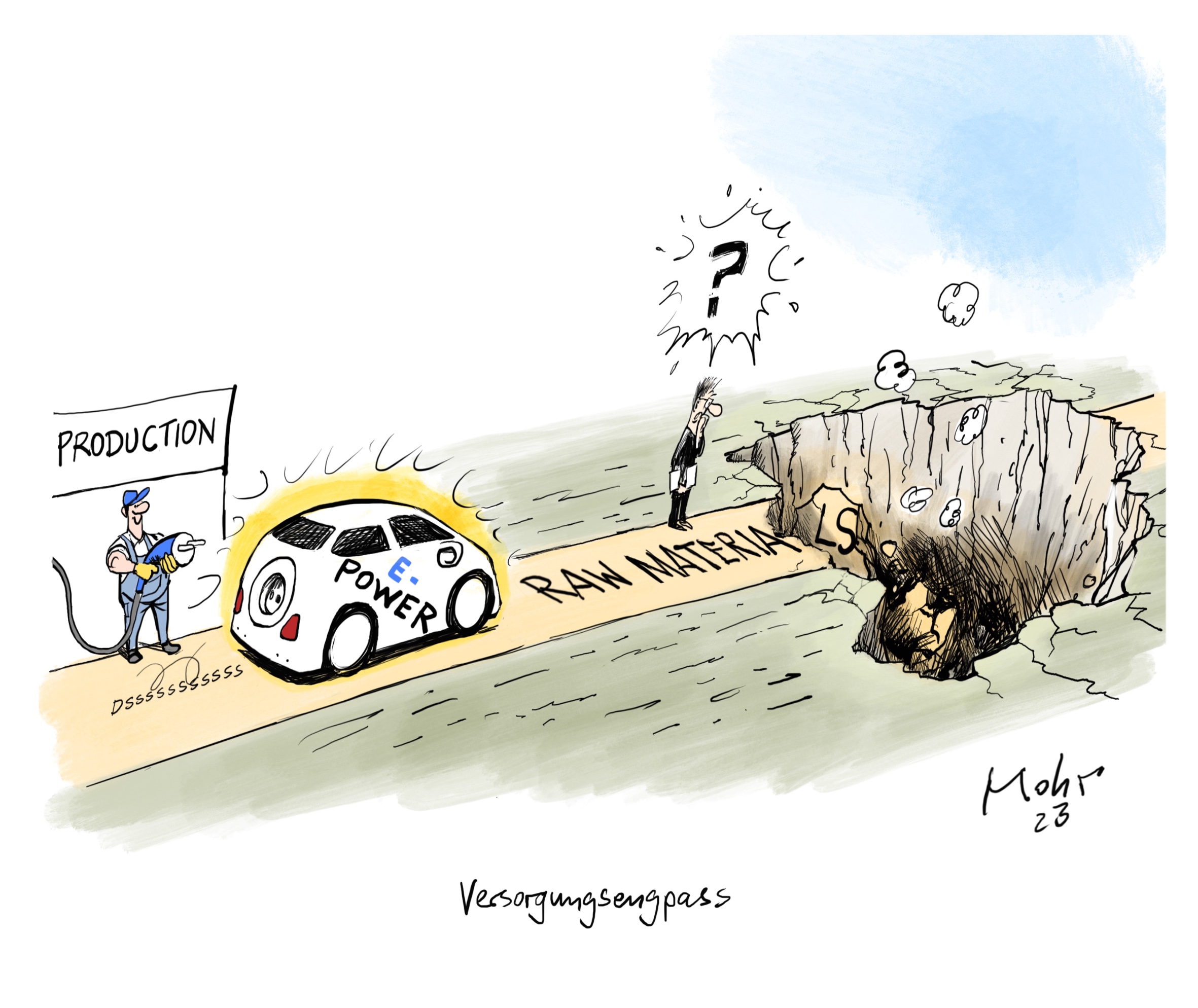 Versorgungsengpass