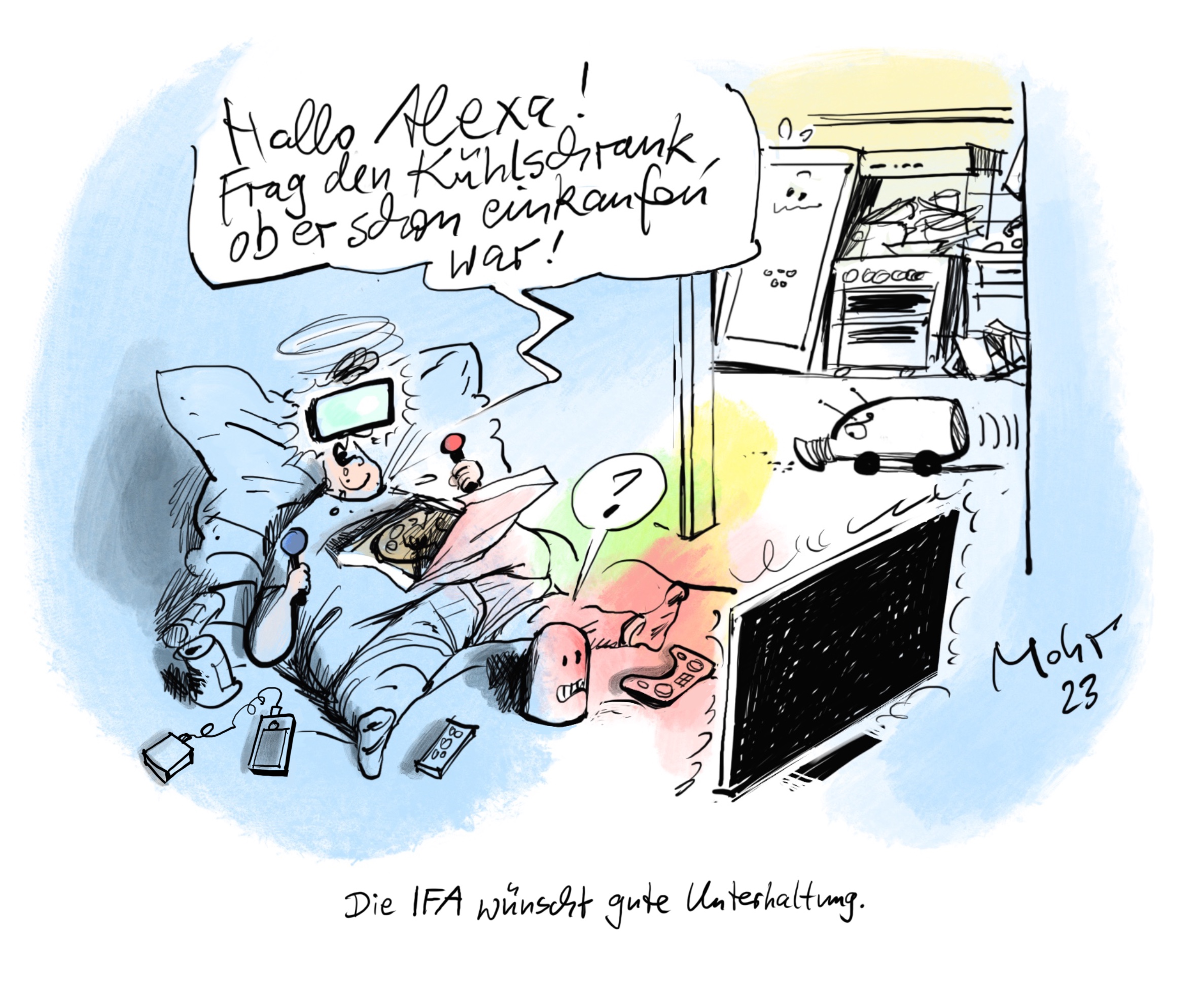 Die IFA wünscht gute Unterhaltung.
