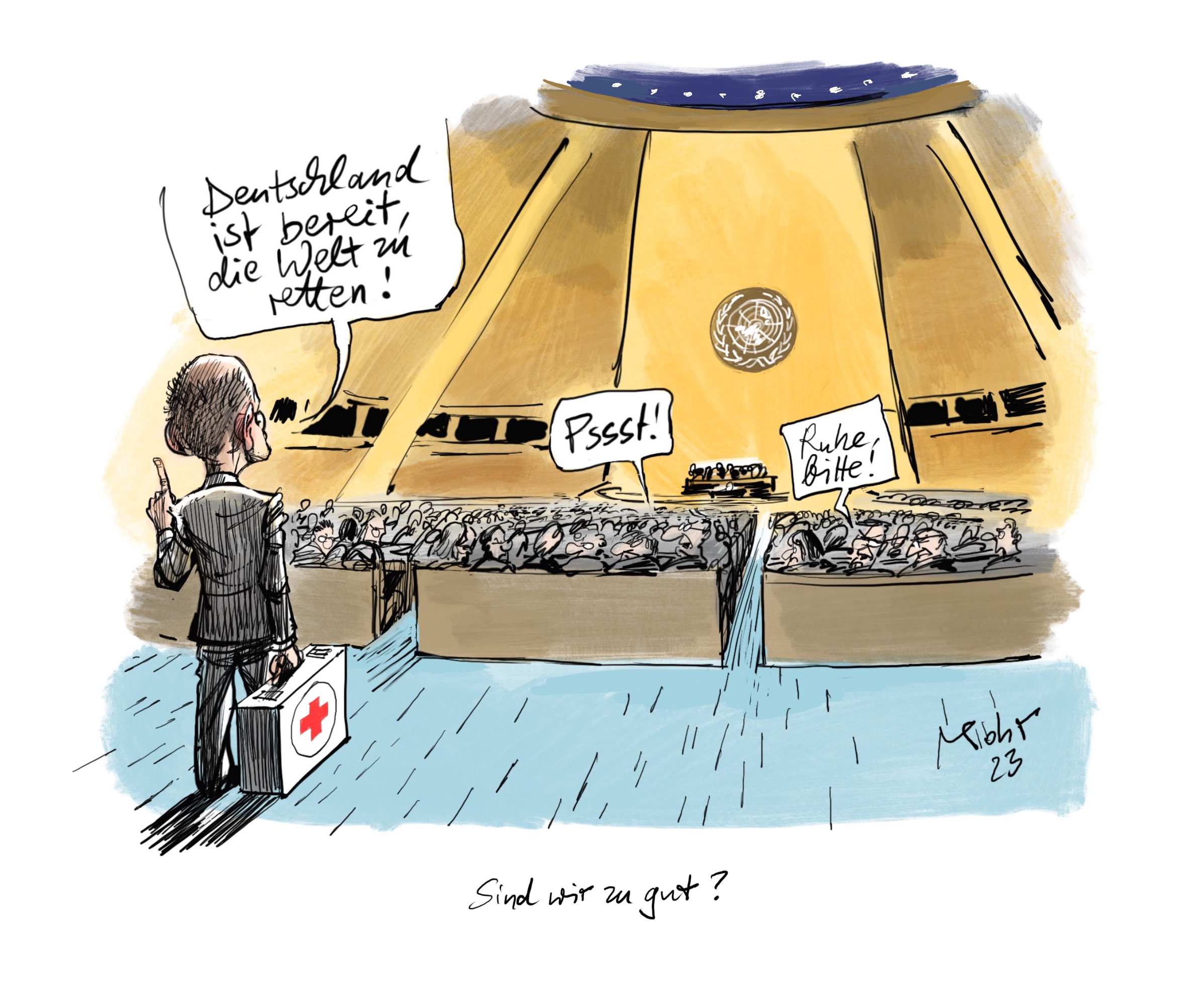 Sind wir zu gut?