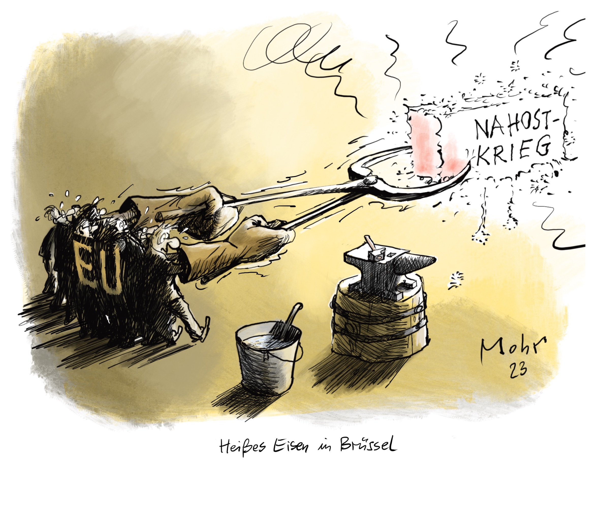 Heißes Eisen in Brüssel