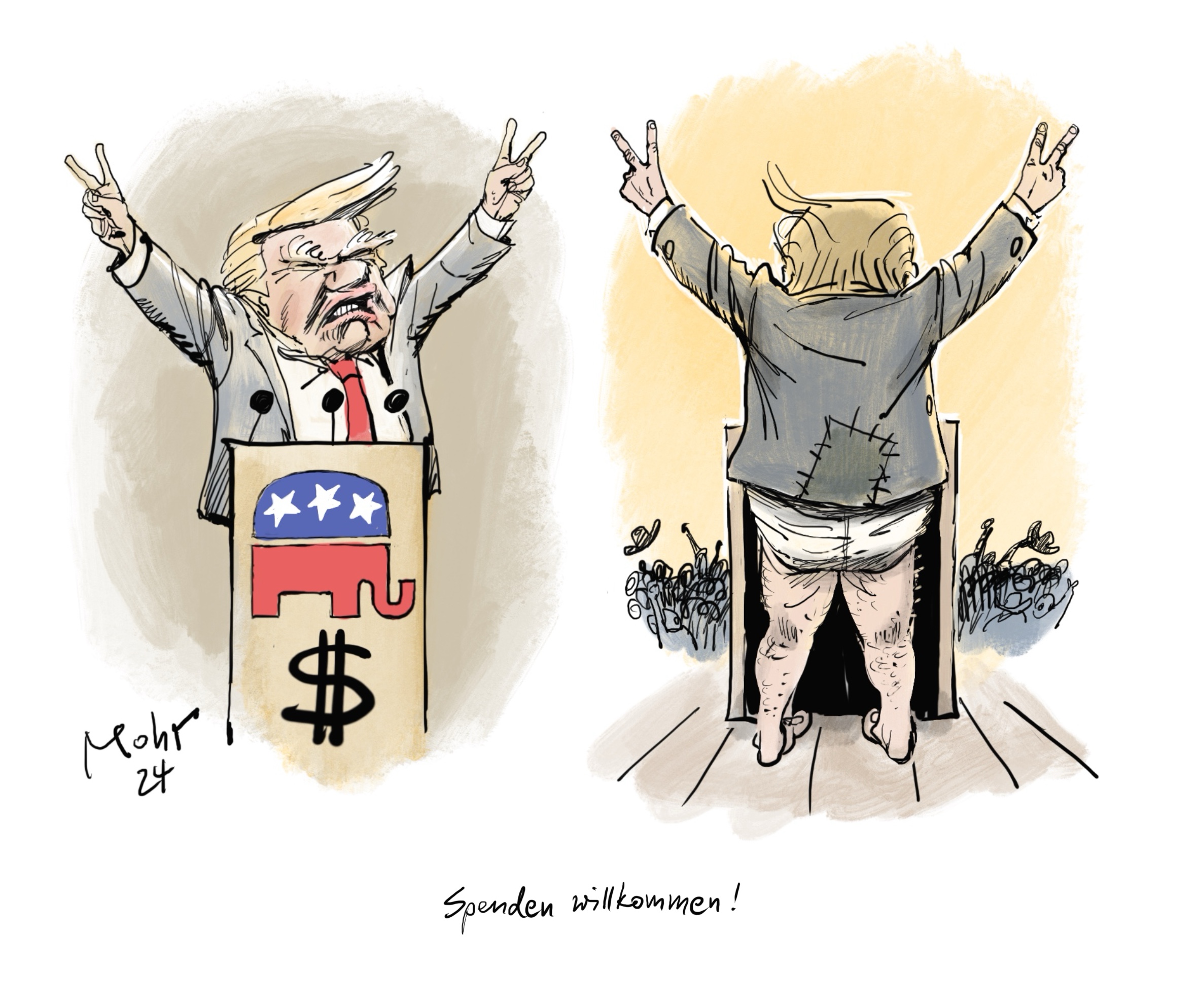 Spenden willkommen!