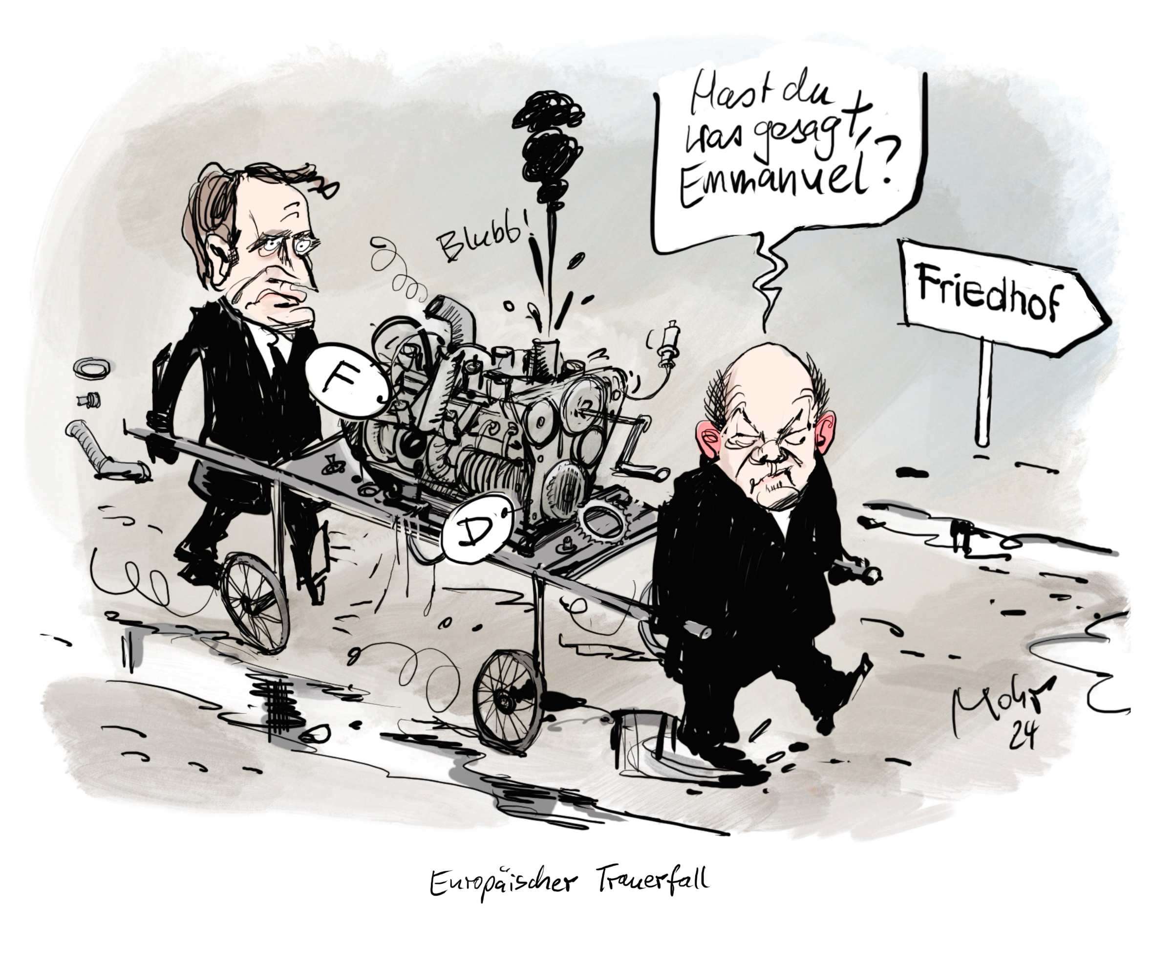 Europäischer Trauerfall