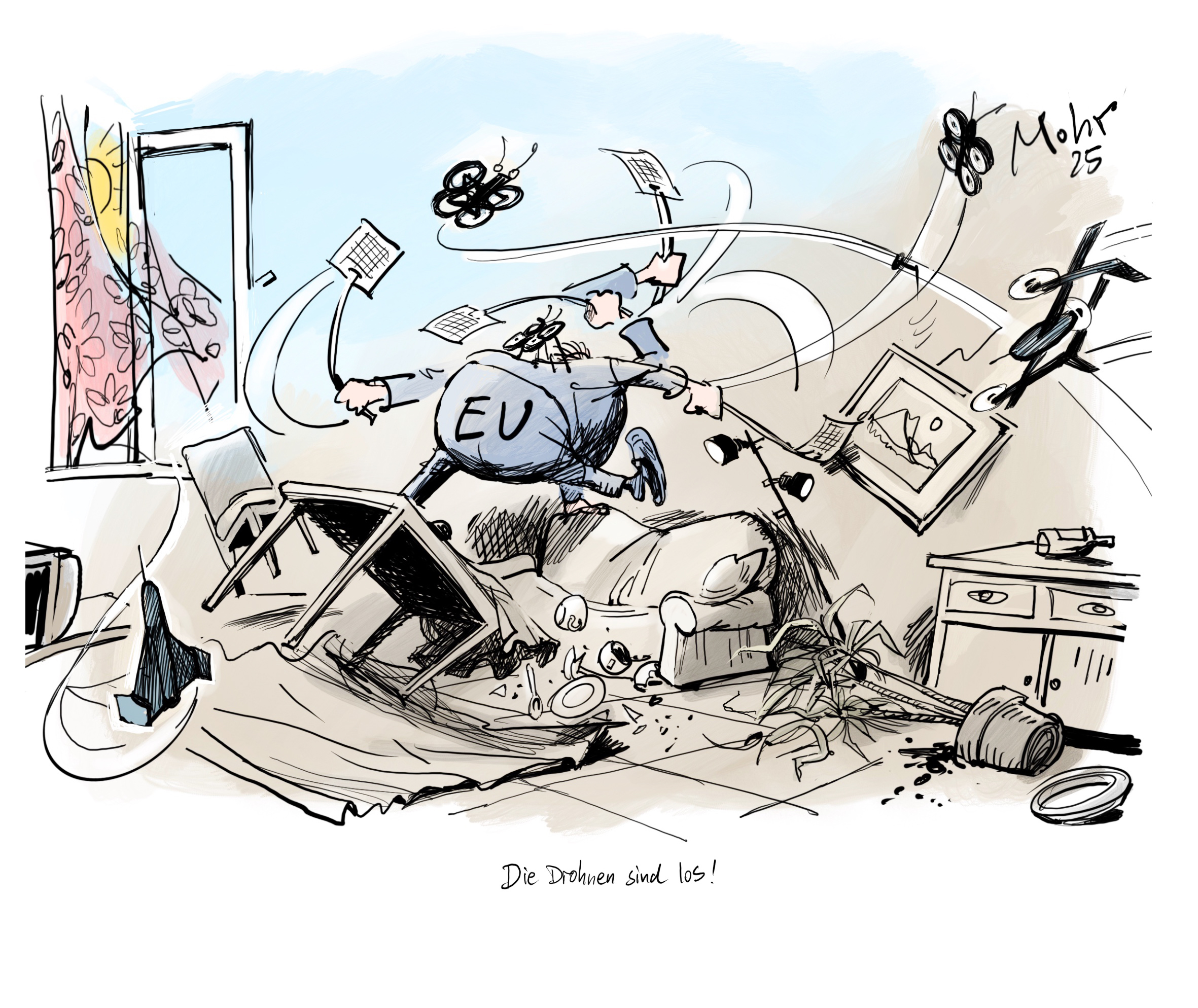 Die Drohnen sind los!