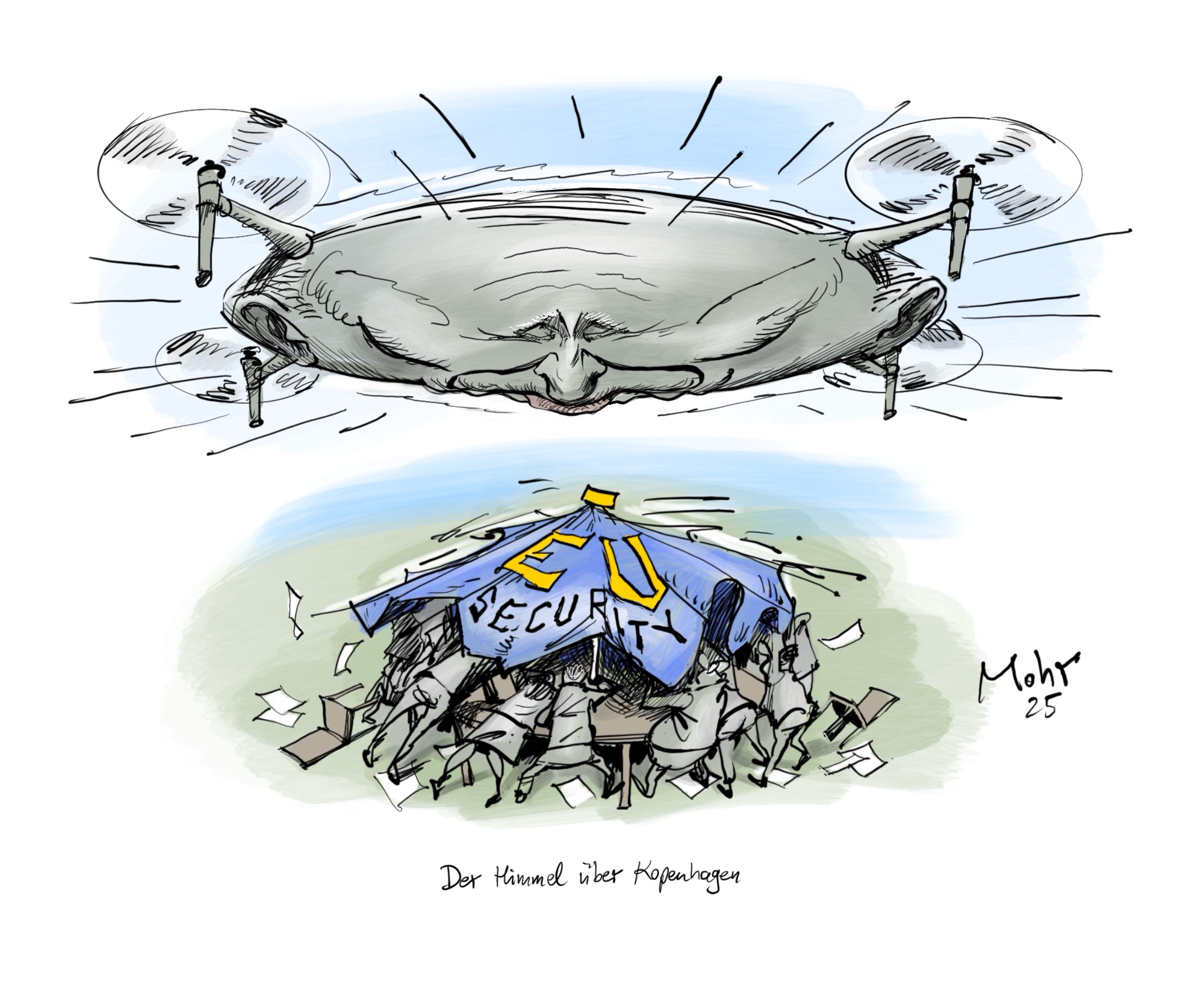 Der Himmel über Kopenhagen
