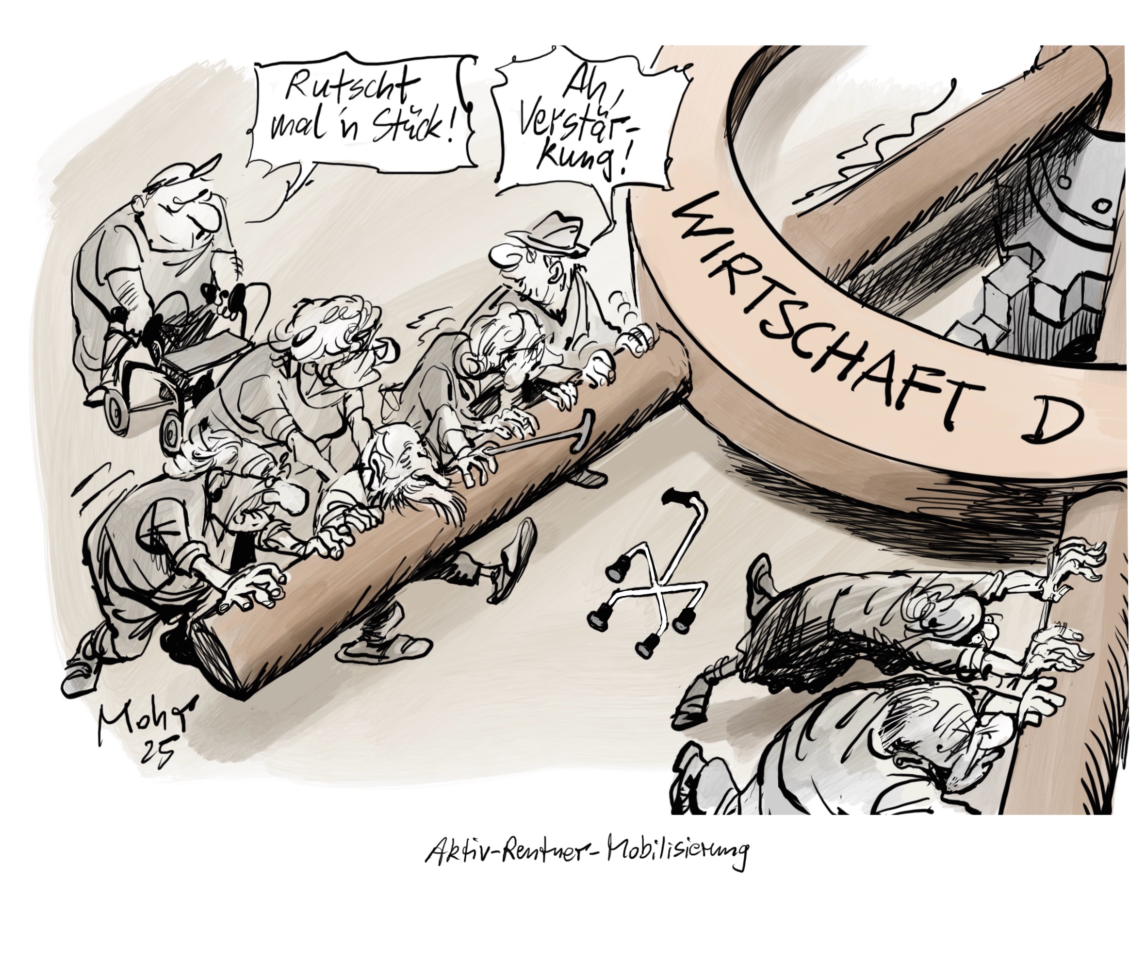 Aktiv-Rentner-Mobilisierung