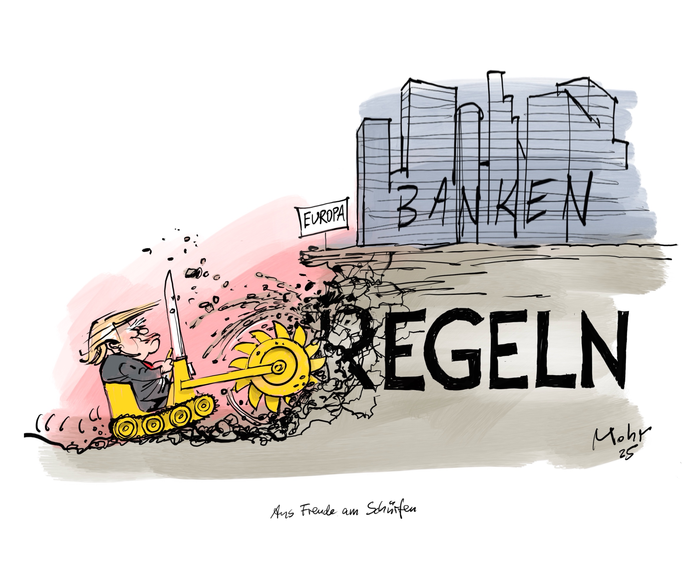 Aus Freude am Schürfen